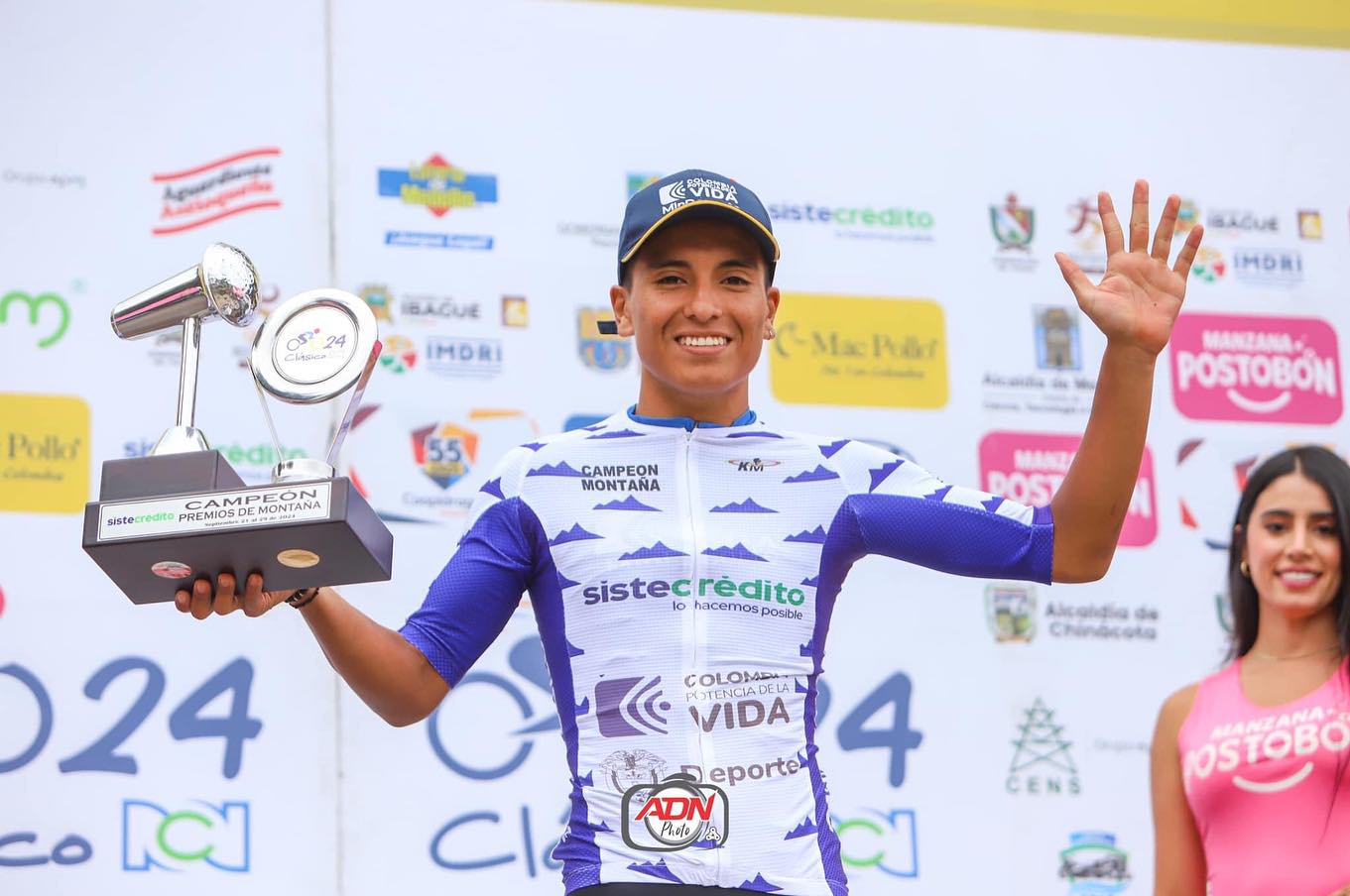 César Guavita regressa após fazer a Volta a Portugal 2023 com a formação de Oliveira de Azeméis! (Foto: ADN Photo)