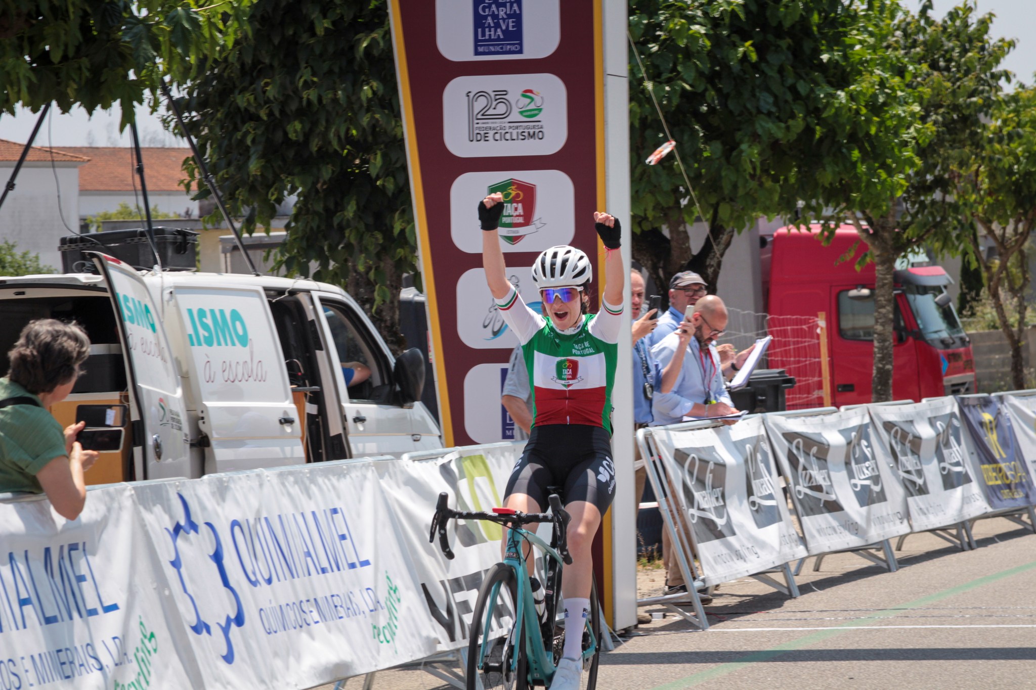 Inês Fonseca fez o hat-trick nesta edição da Taça de Portugal em Albergaria-a-Velha