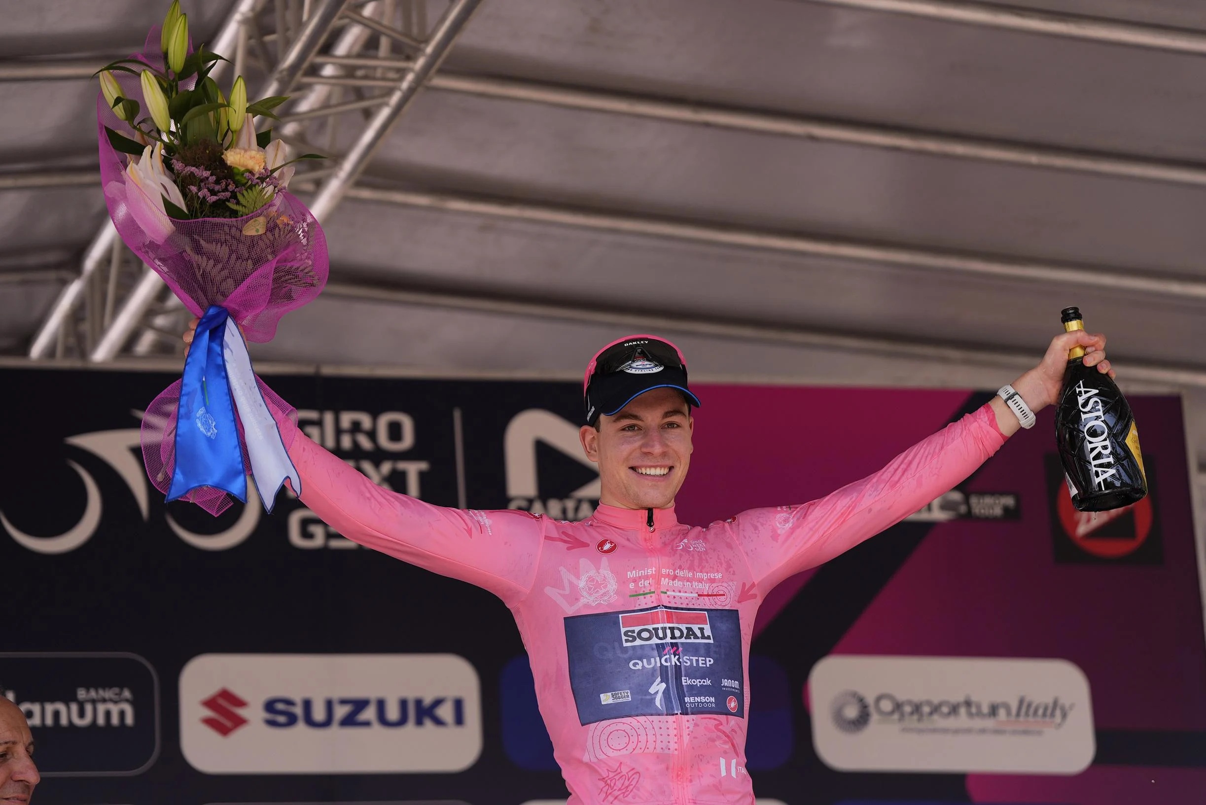 Jonathan Vervenne é o novo Maglia Rosa do Giro Next Gen