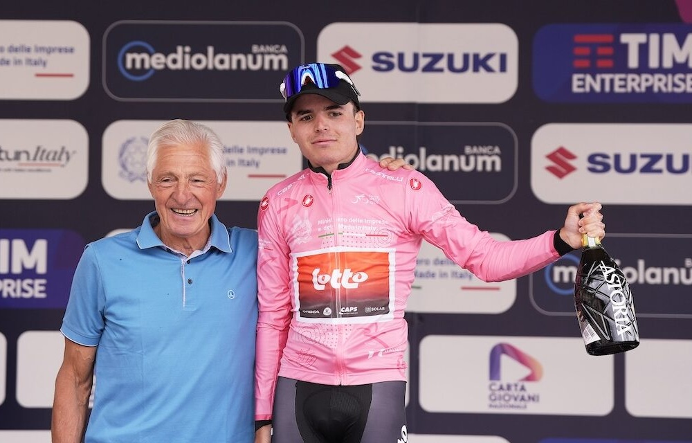 Jarno Widar é o novo Maglia Rosa do Giro Next Gen