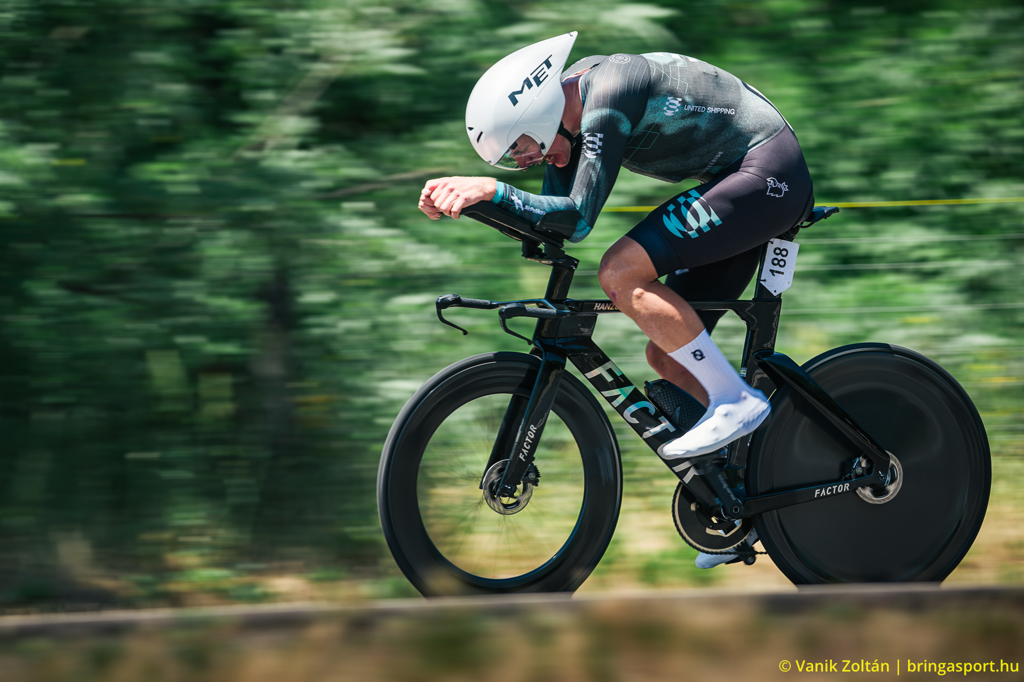 Janos Pelikan é pela 3ª vez Campeão Nacional da Hungria de contrarrelógio em elites (Foto: Vanik Zoltán)