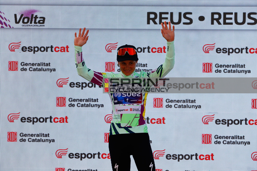 Elise Chabbey é a primeira líder da 2ª edição da Volta Catalunya Femenina