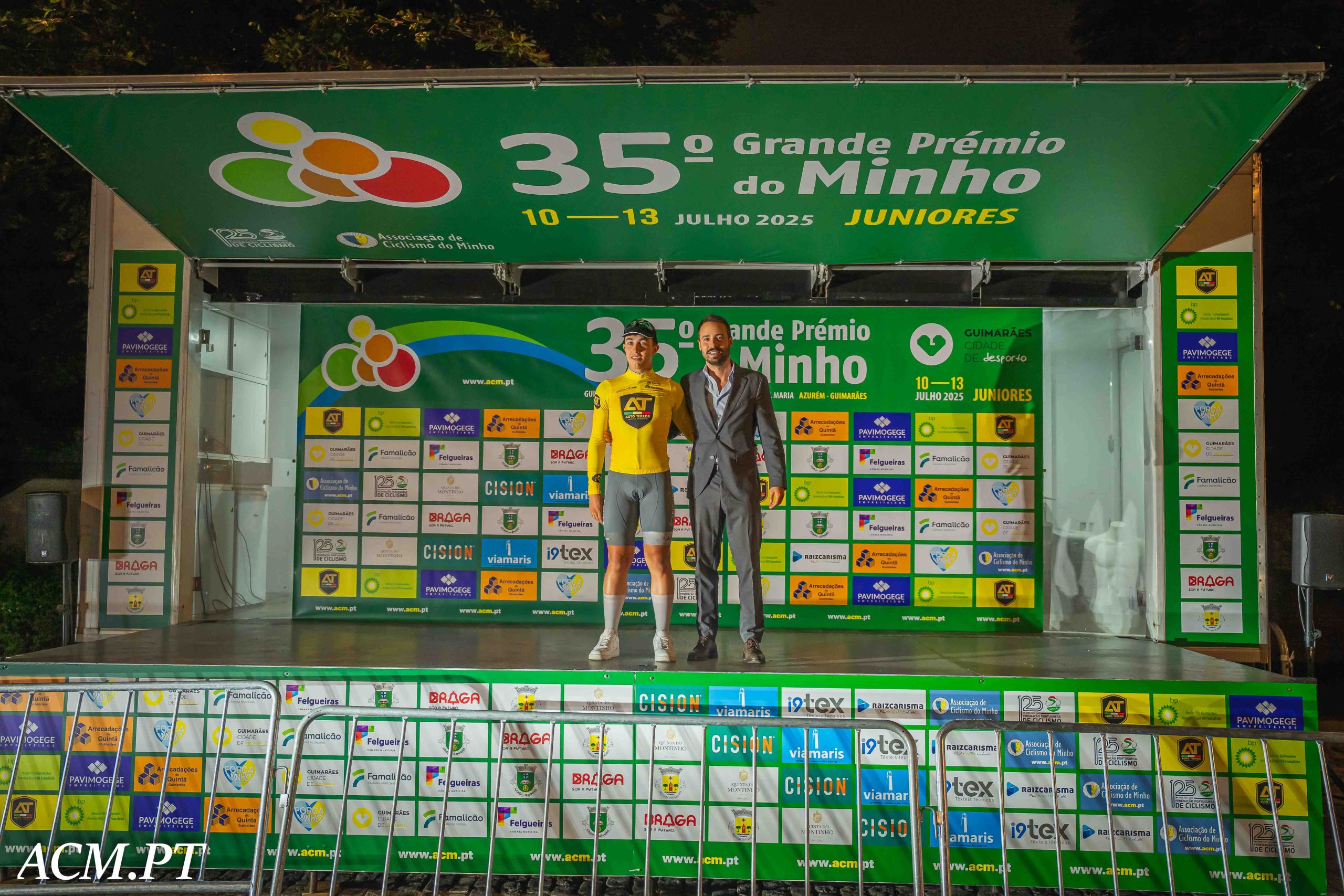 Daniel Vieito é o primeiro camisola amarela do Grande Prémio do Minho