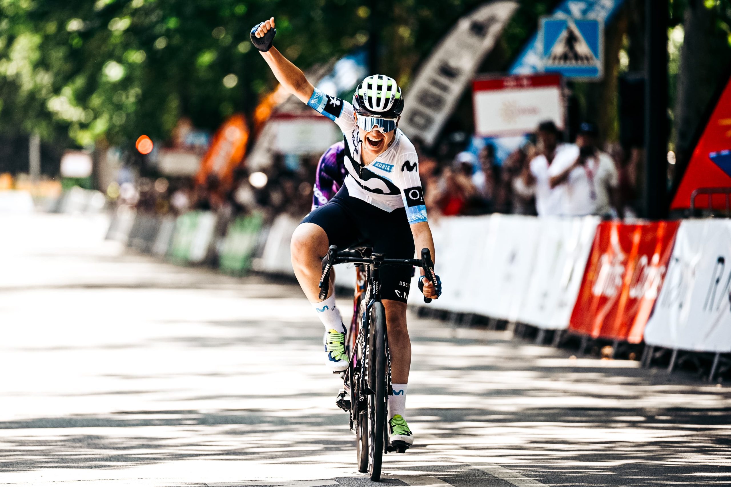 Sara Martin conquistou a maior vitória da sua carreira nos Campeonatos Nacionais de fundo em elites (Foto: RFECiclismo)