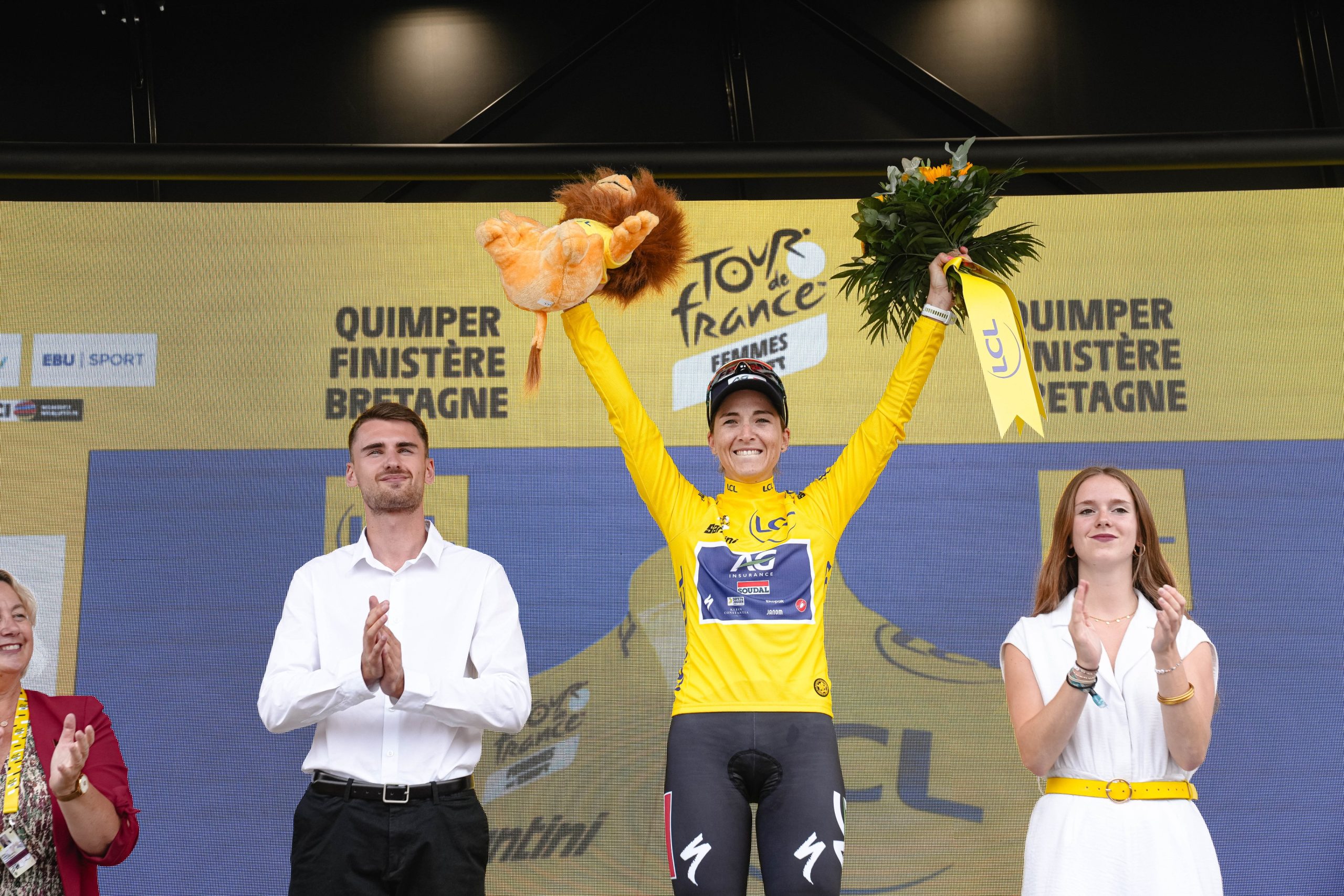 Kim Le Court é a nova camisola amarela do Tour de France Femmes