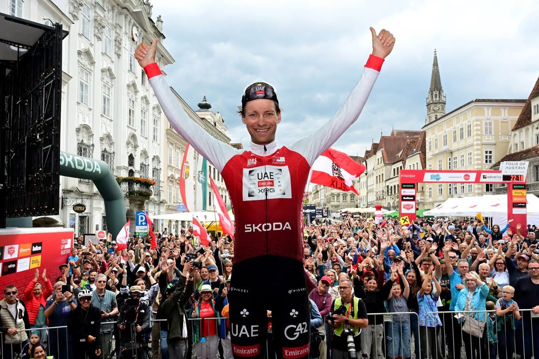 Felix Grosschartner é o primeiro camisola vermelha do Tour of Austria