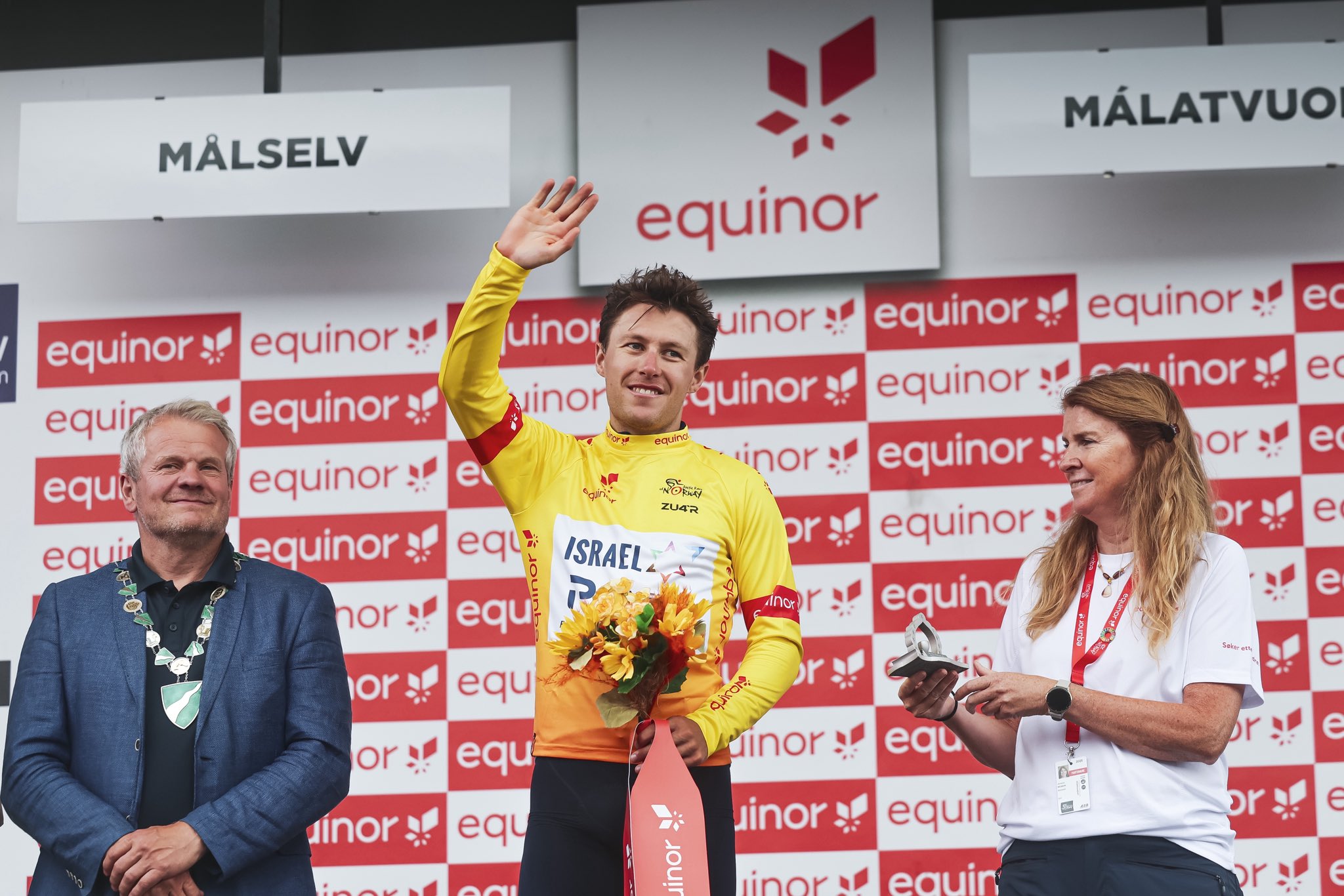 Corbin Strong é mais líder da Arctic Race of Norway! (Foto: ASO)