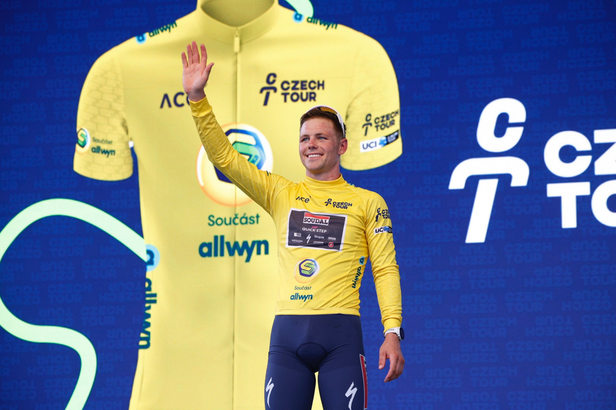 Czech Tour é o primeiro camisola amarela do Czech Tour