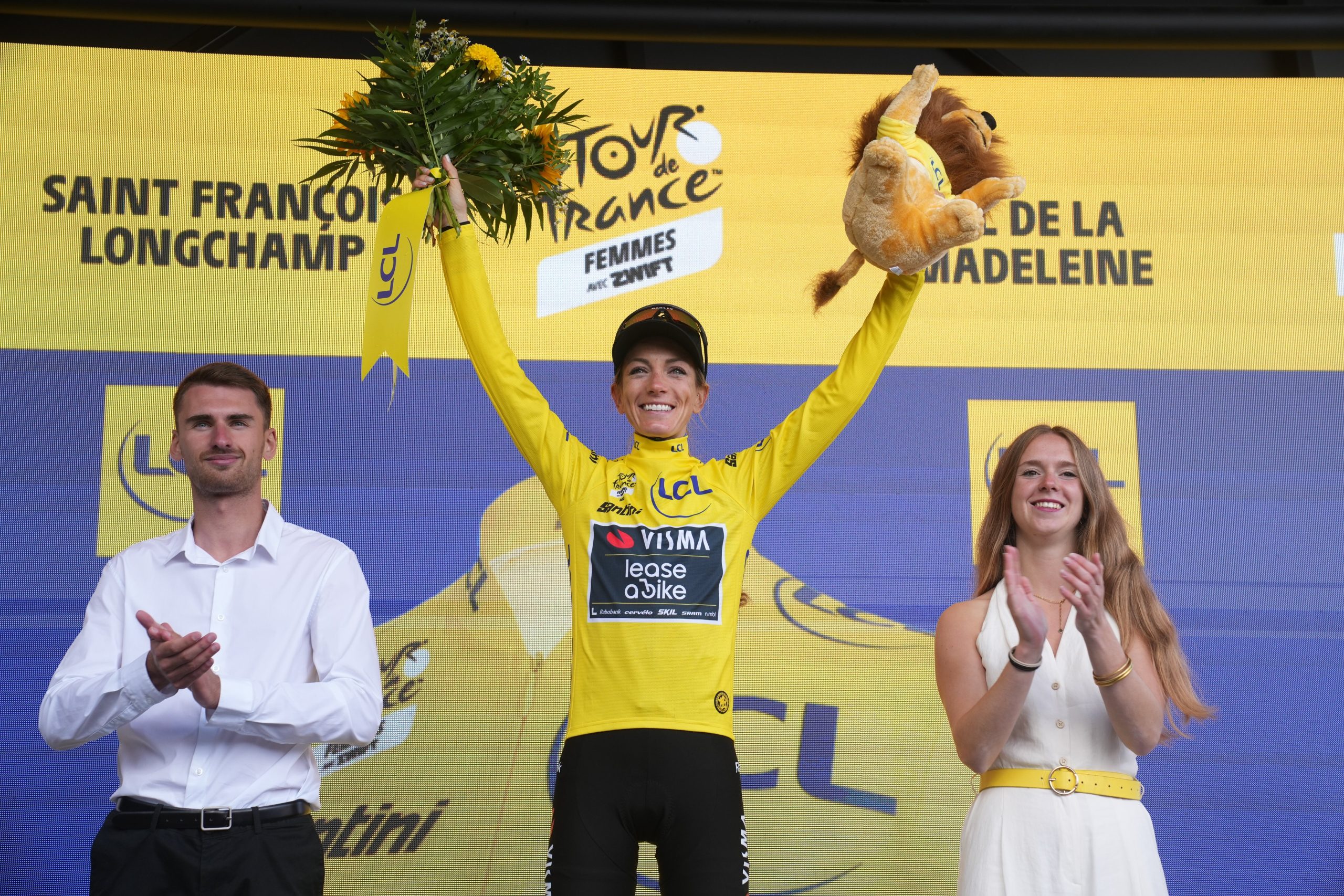 Pauline Ferrand-Prevot é a nova camisola amarela do Tour de France Femmes