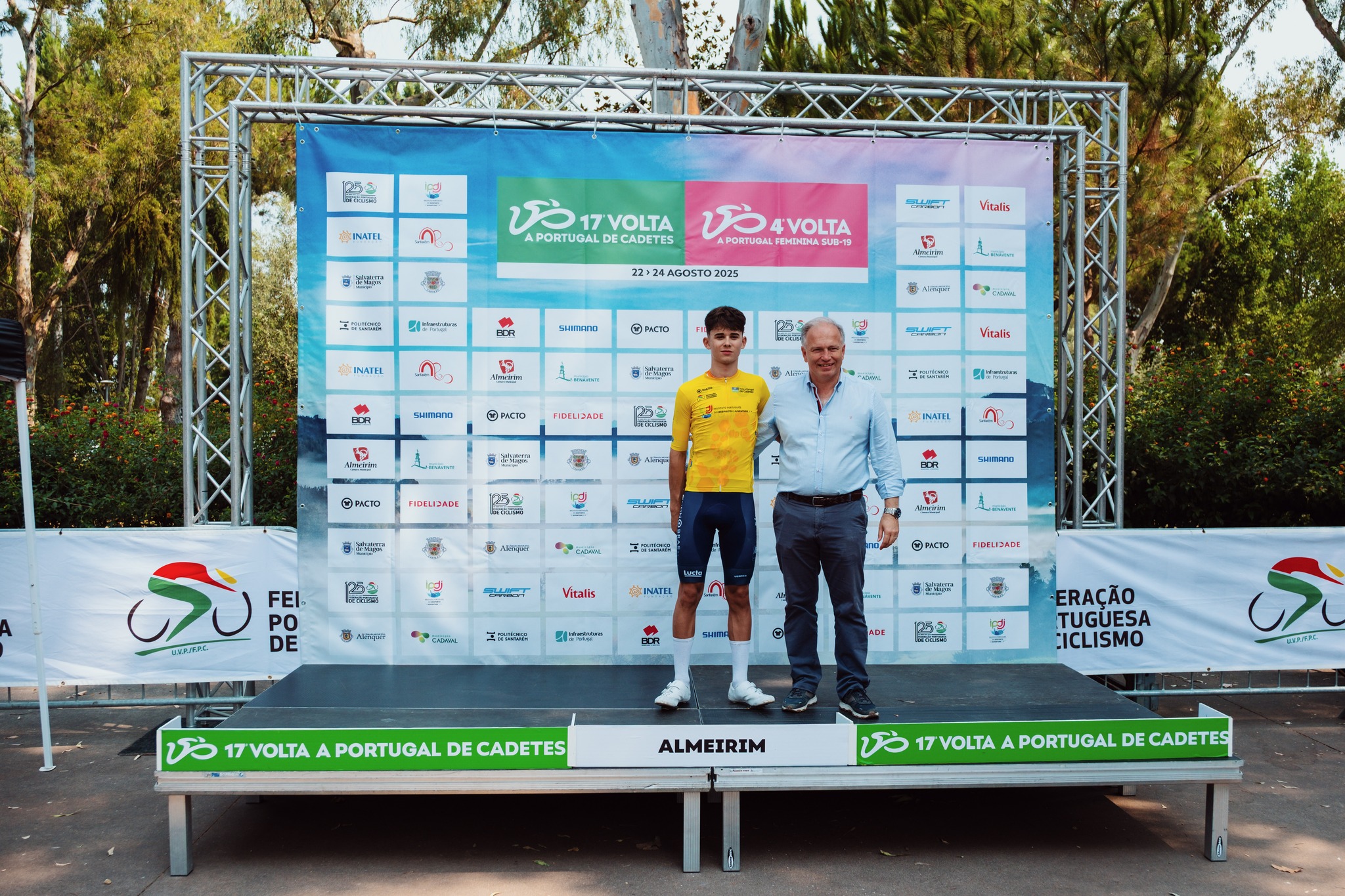 Jaume Ruiz é o primeiro camisola amarela da Volta a Portugal de Cadetes