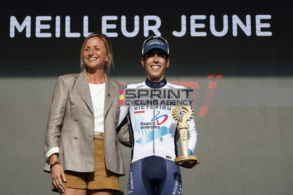 Afonso Eulálio foi o melhor jovem no 14º GP Quebec (Foto: SprintCyclingAgency)