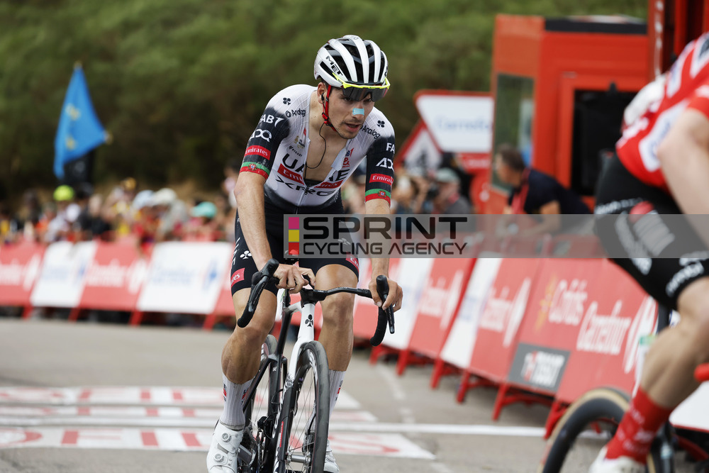 João Almeida mostrou mais uma vez a sua excelente forma na etapa 14 da La Vuelta