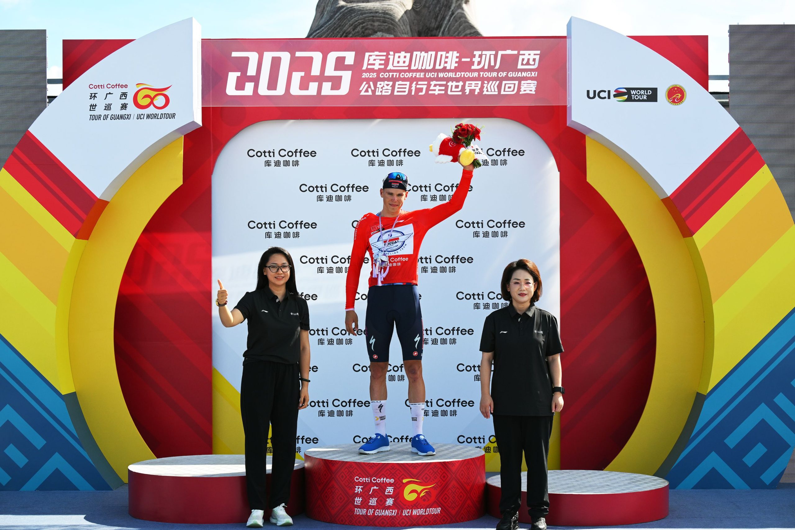 Paul Magnier é o primeiro camisola vermelha do Tour of Guangxi