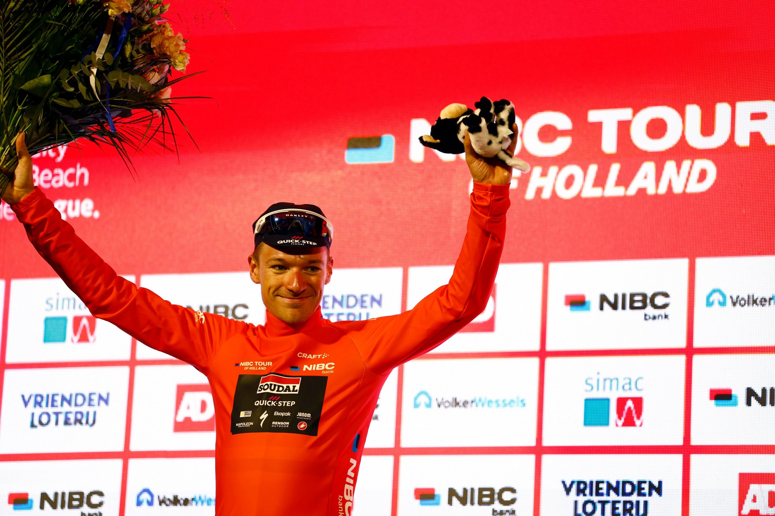 Ethan Hayter é o primeiro camisola vermelha do NIBC Tour of Holland