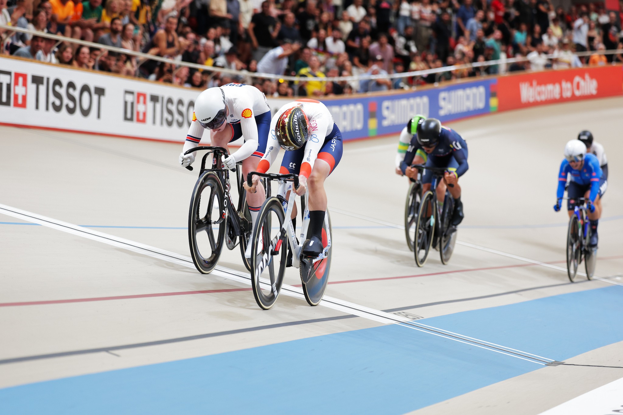 Mina Sato é Bicampeã do Mundo de Keirin em elites (Foto: UCI)