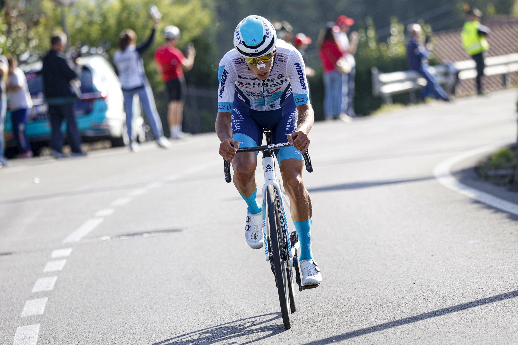 Afonso Eulálio mostrou mais uma vez a sua excelente forma neste final de temporada (Foto: SprintCyclingAgency)