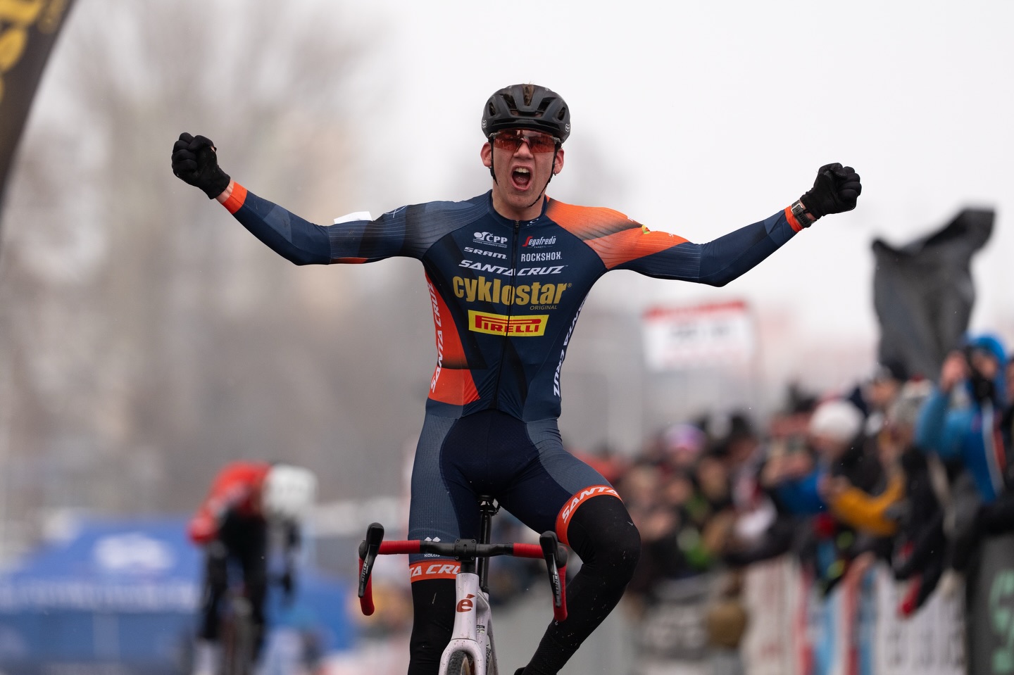 Krystof Bazant brilhou em Ostrava para conquistar um importante triunfo (Foto: Czech Cycling Federation)