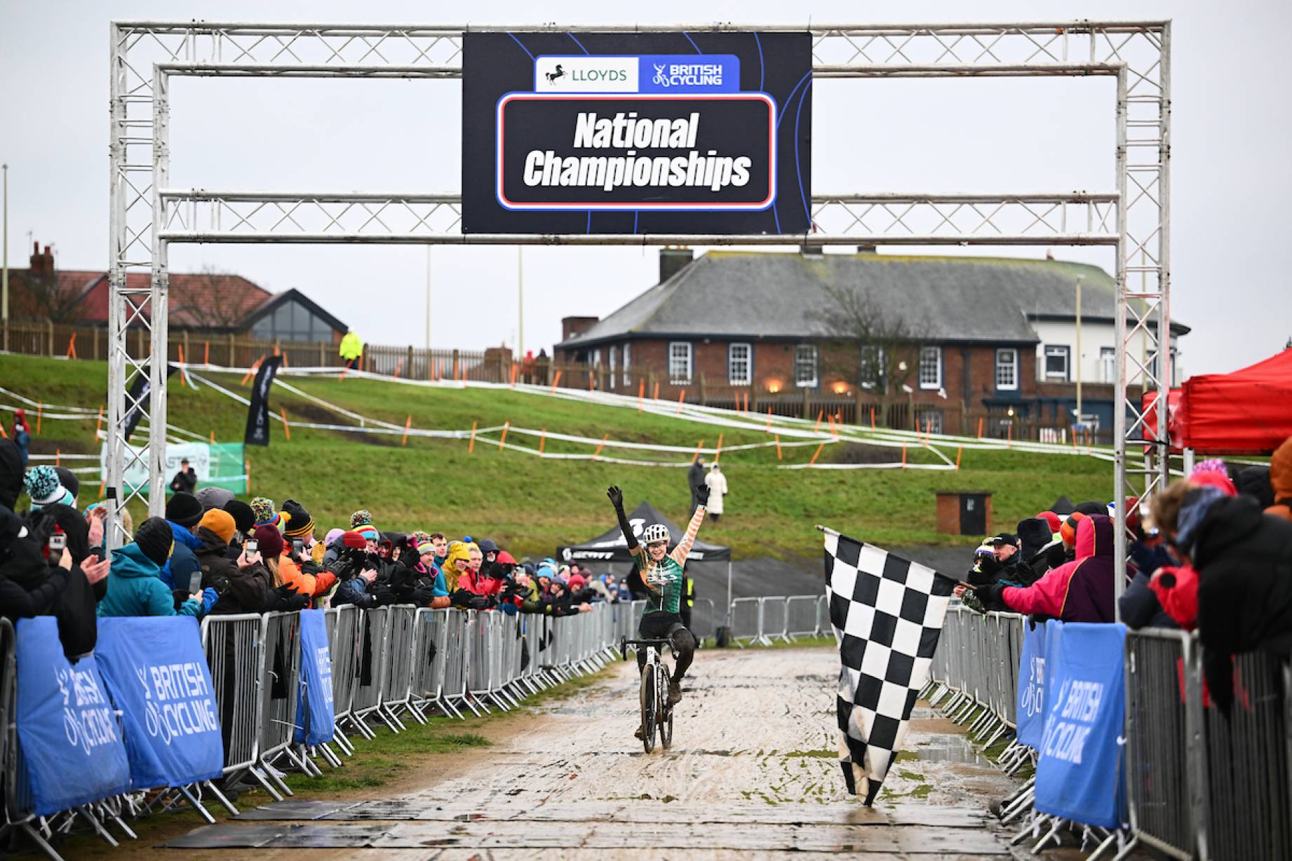 Anna Flynn conquistou o maior triunfo da carreira em South Shields (Foto: British Cycling)