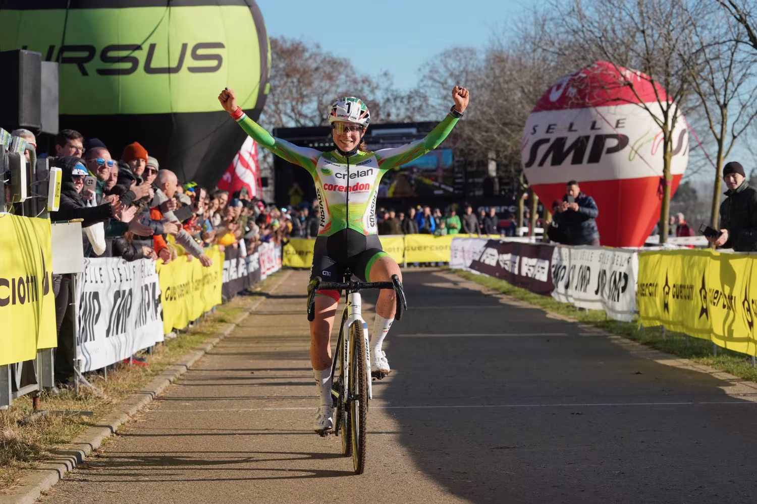 Sara Casasola regressou às vitórias nos Campeonatos Nacionais de Ciclocrosse (Foto: Federazione Ciclistica Italiana)