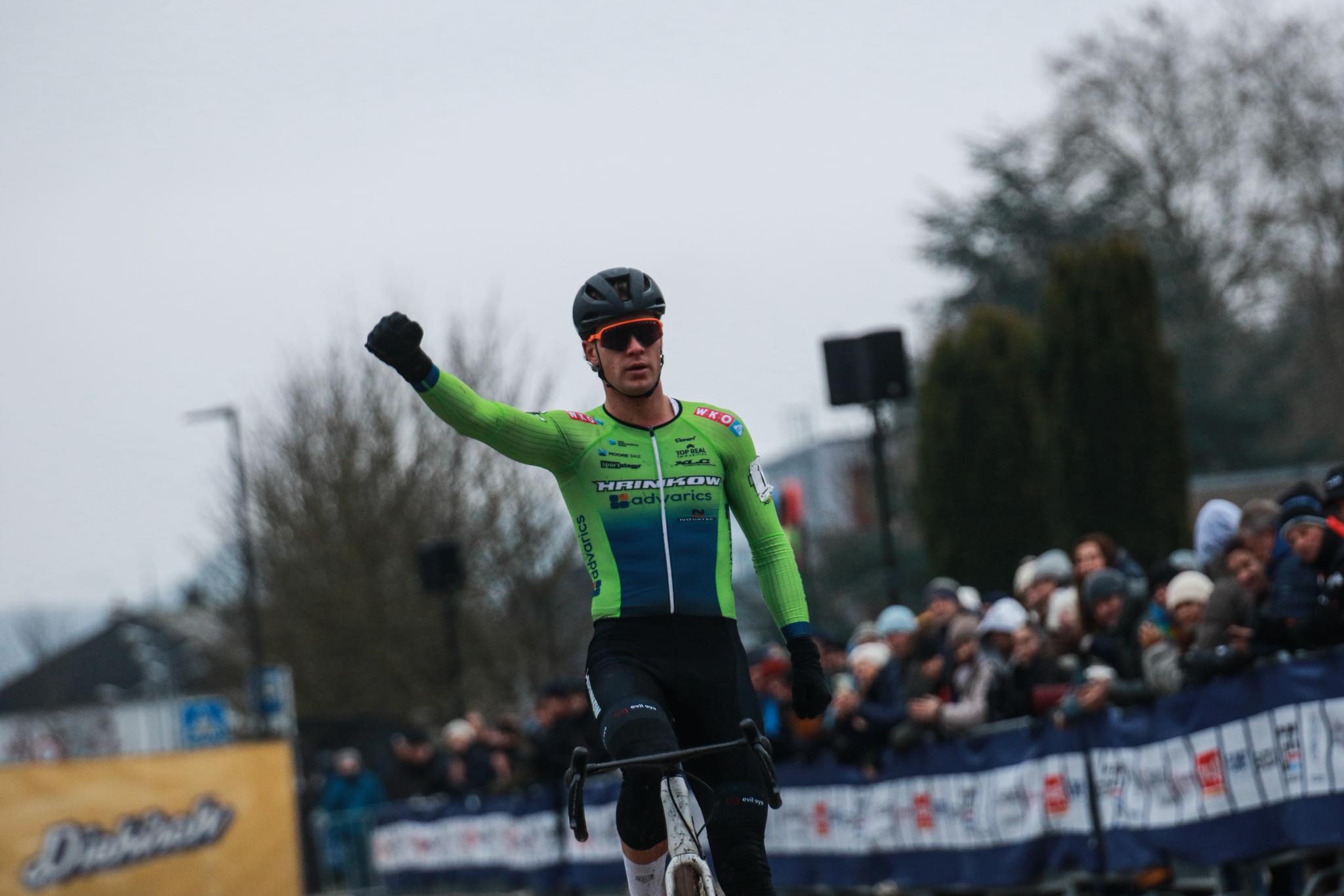 Loic Bettendorff fez o hat-trick nos Campeonatos Nacionais de Ciclocrosse do Luxemburgo (Foto: Fédération du Sport Cycliste Luxembourgeois)