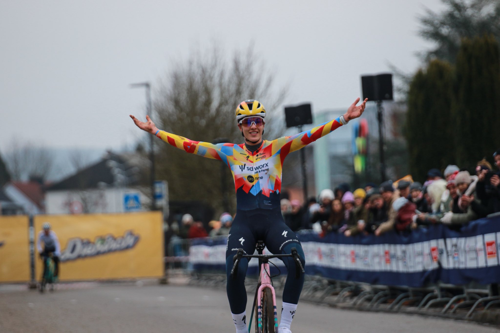 Marie Schreiber confirmou também o favoritismo nos Campeonatos Nacionais de Ciclocrosse do Luxemburgo (Foto: Fédération du Sport Cycliste Luxembourgeois)