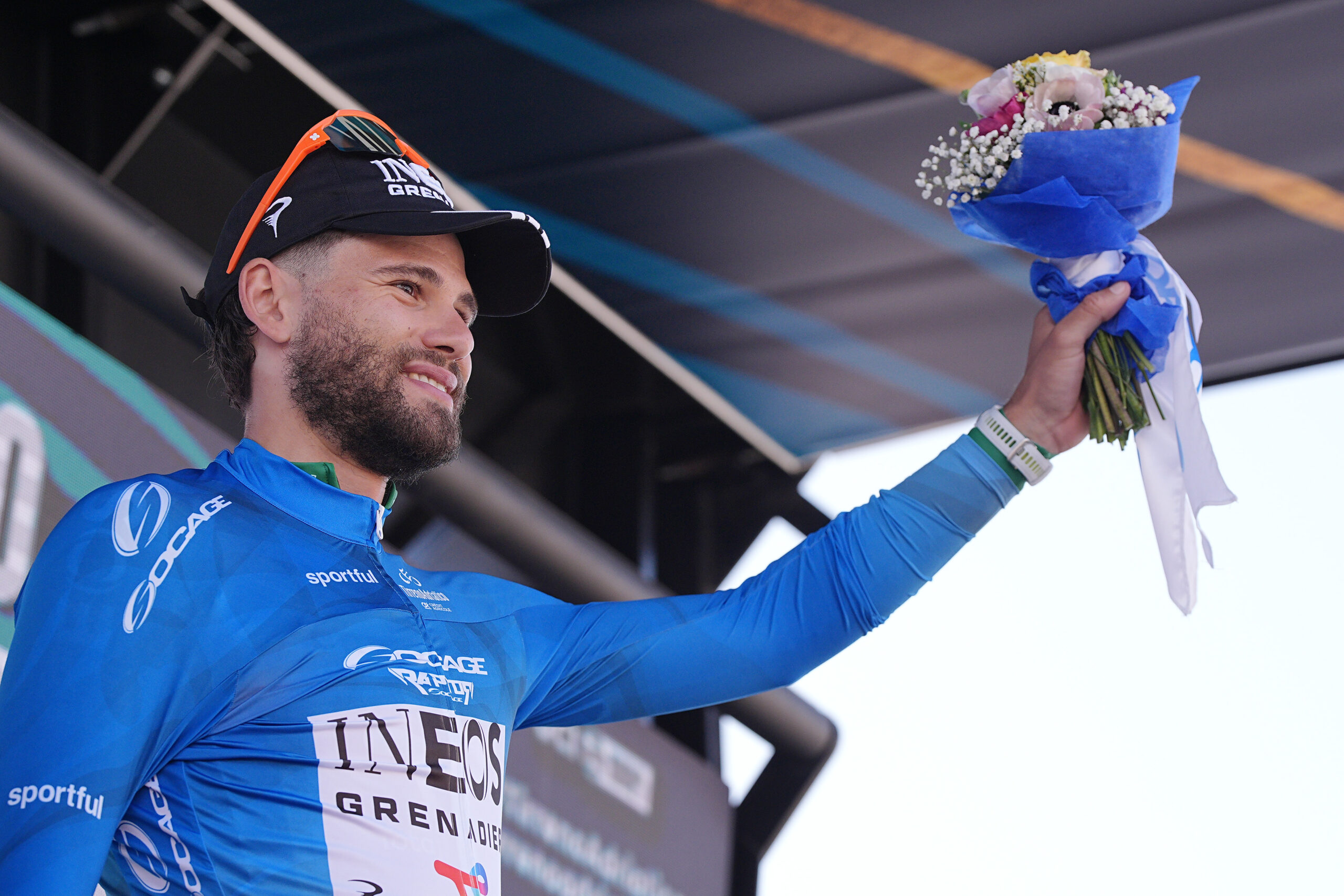 Filippo Ganna é o novo camisola azul do Tirreno-Adriatico