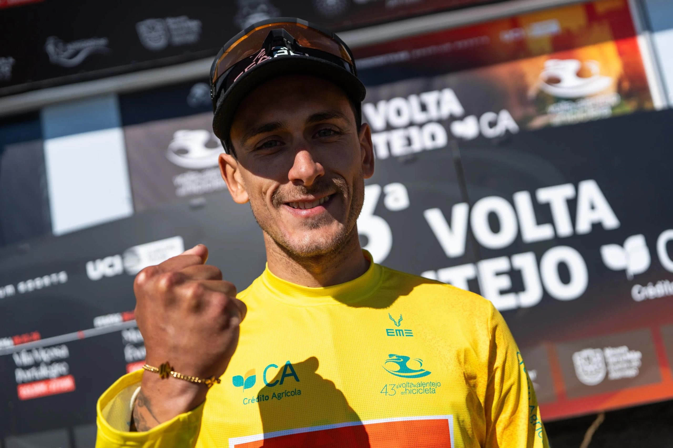 Tiago Antunes é o novo camisola amarela da Volta ao Alentejo