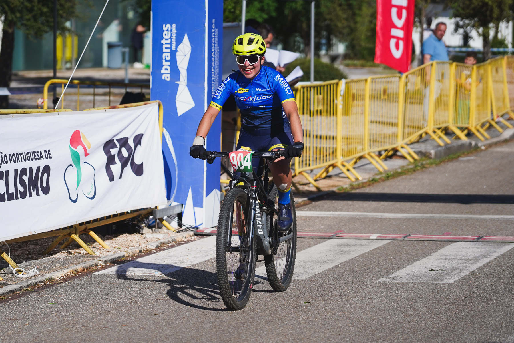 Dalila Sá estreou-se a vencer na Taça de Portugal de XCO de 2026 em Abrantes