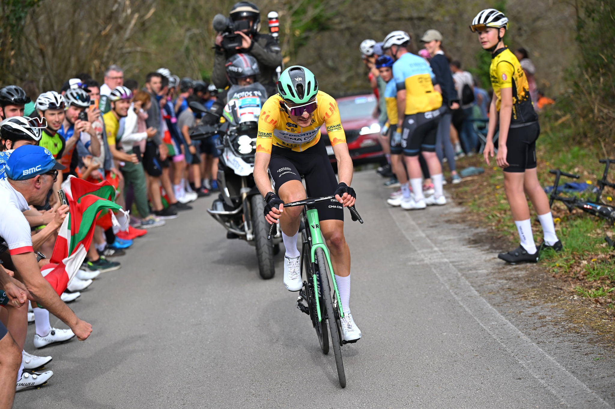 Irá Paul Seixas fazer o hat-trick na etapa 4 da Itzulia Basque Country?