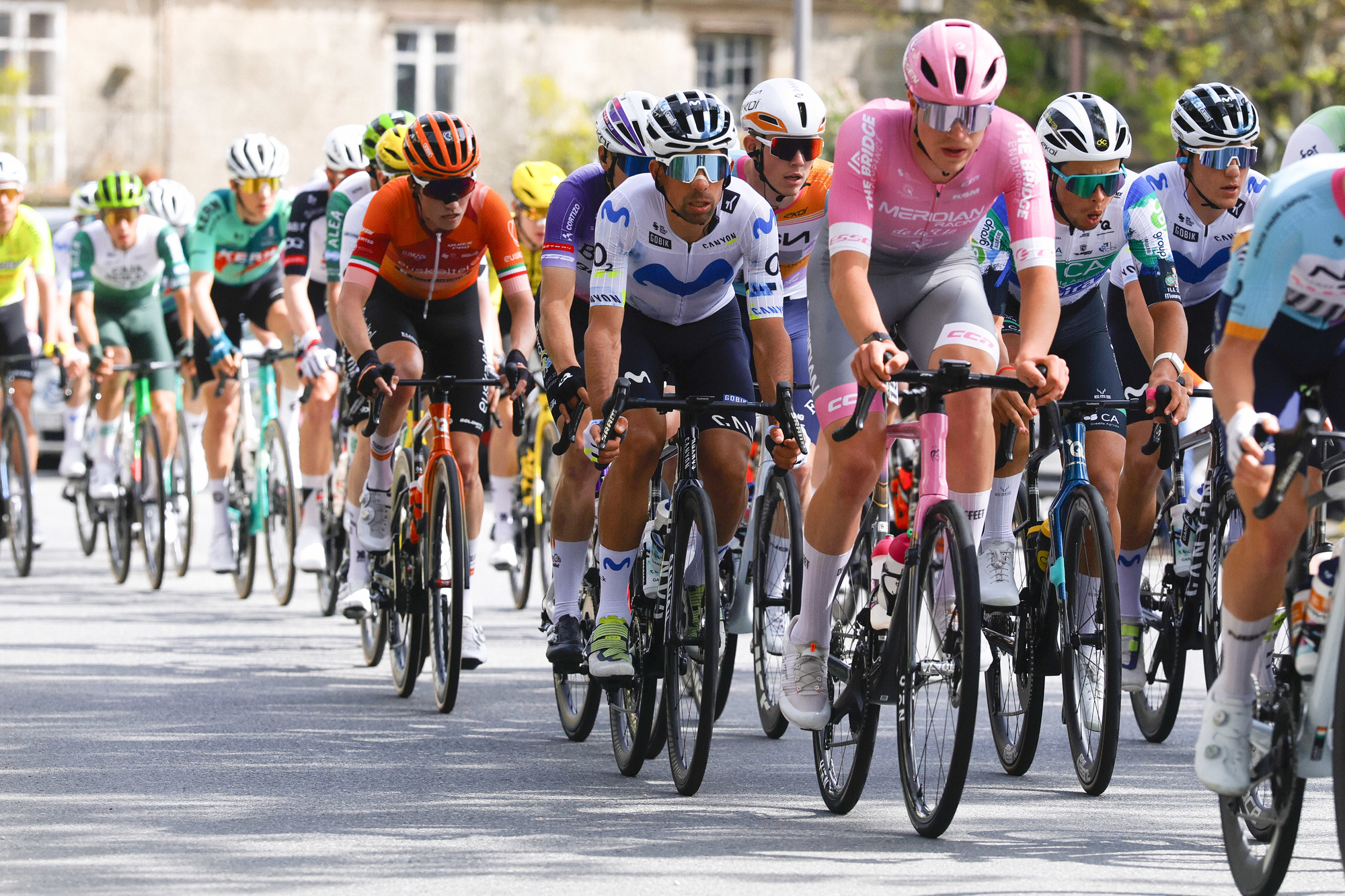 Nelson Oliveira continua no top10 da classificação geral d'O Gran Camiño (Foto: SprintCyclingAgency)
