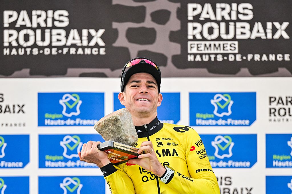 Wout van Aert é o grande vencedor da 123ª Paris-Roubaix (Foto: Getty Images)