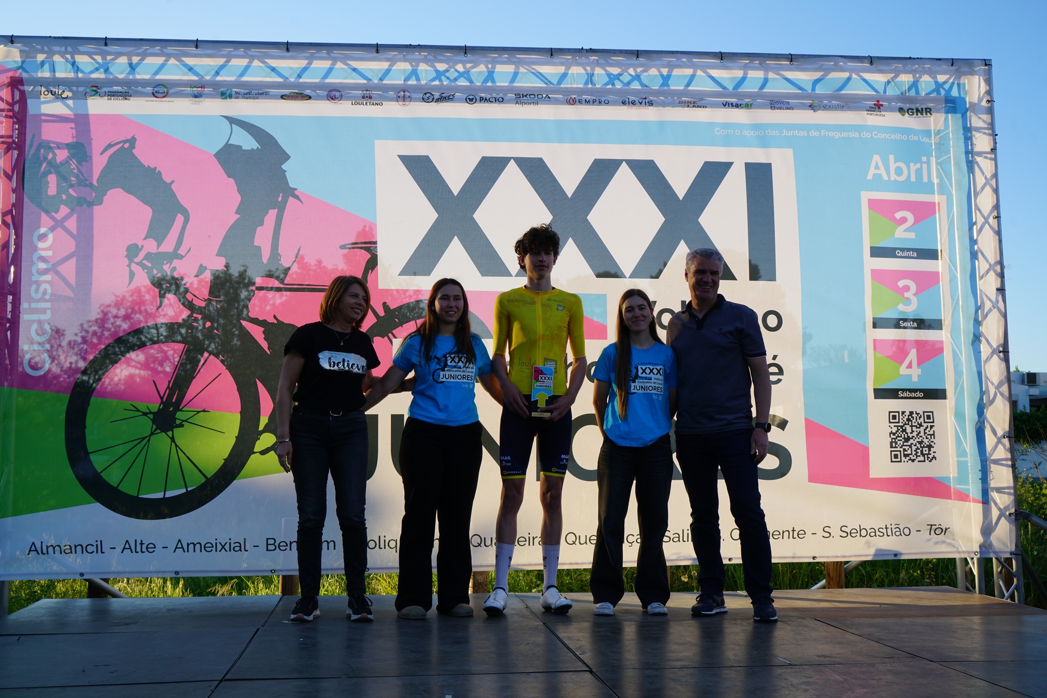 Jop van den Biggelaar é o primeiro camisola amarela da Volta ao Concelho de Loulé