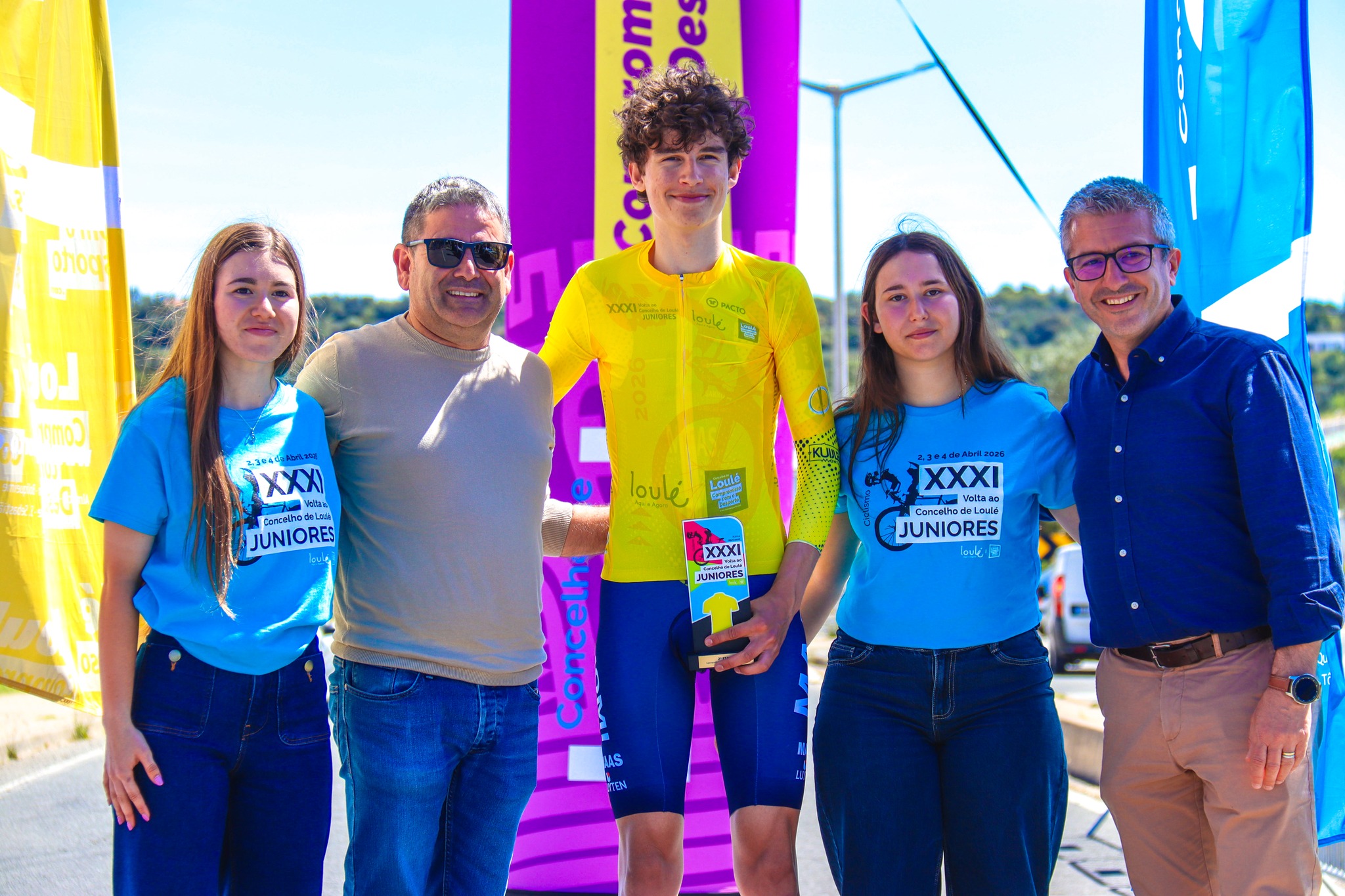 Jop van den Biggelaar manteve a camisola amarela da Volta ao Concelho de Loulé