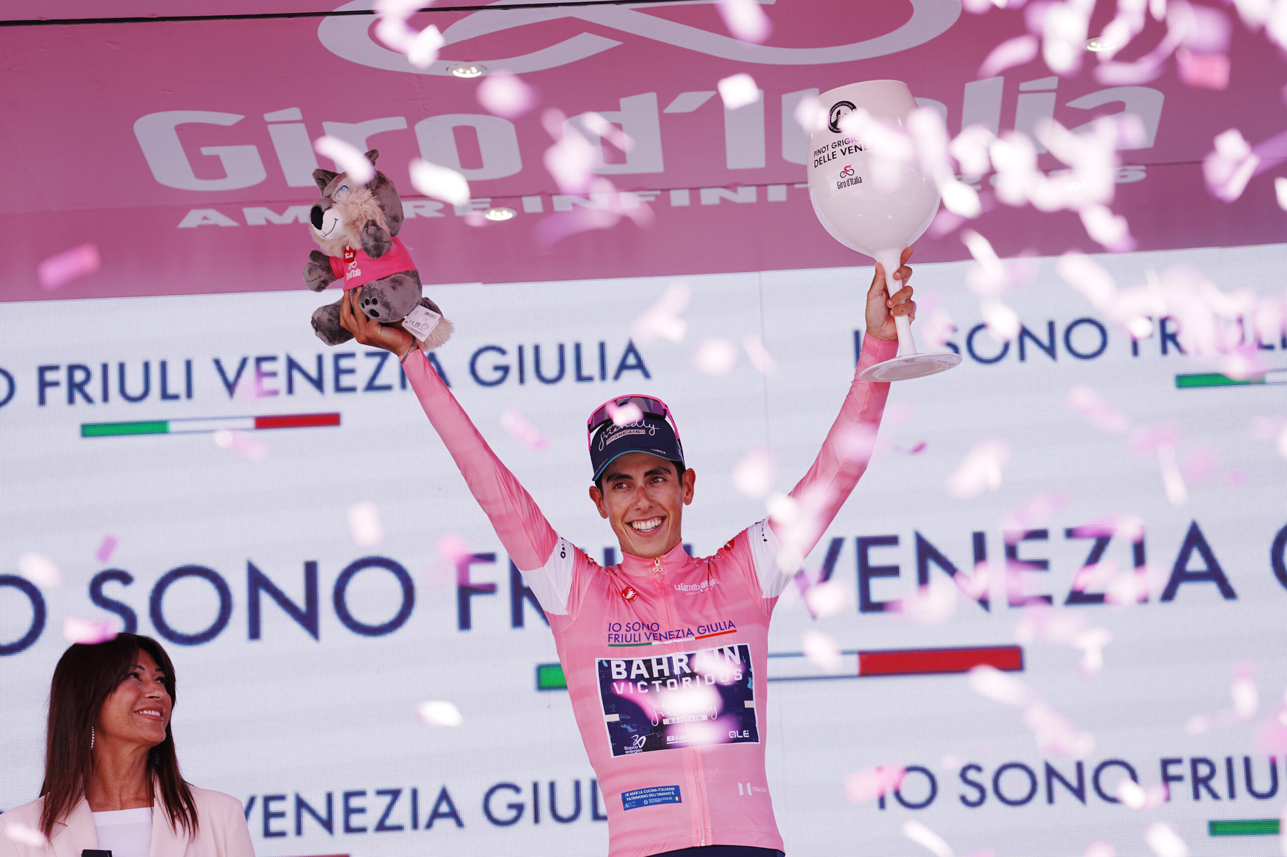 Afonso Eulálio manteve a Maglia Rosa do Giro d'Italia
