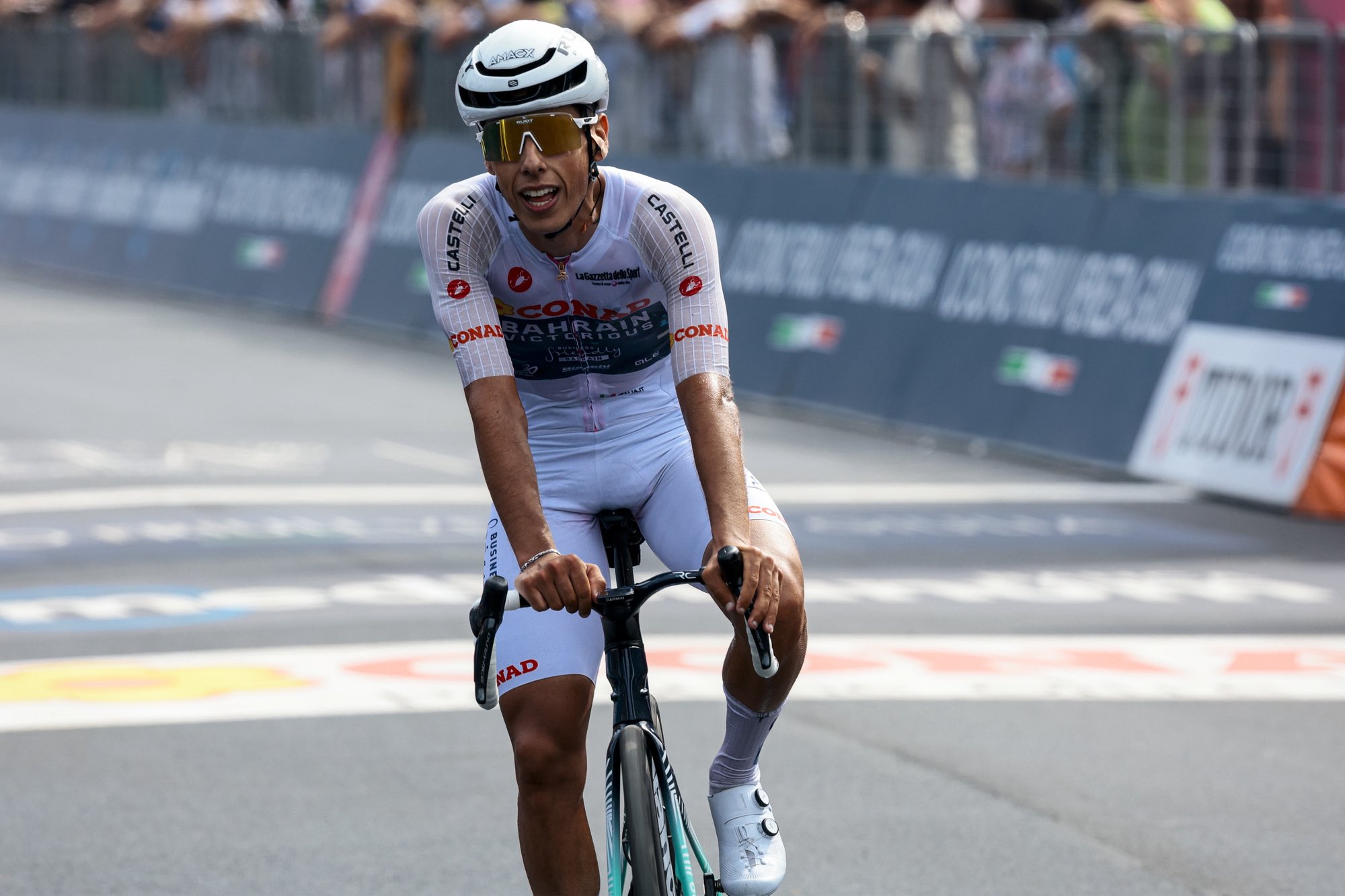 Afonso Eulálio com uma exibição de luxo garantiu a conquista da juventude (Foto: SprintCyclinAgency)