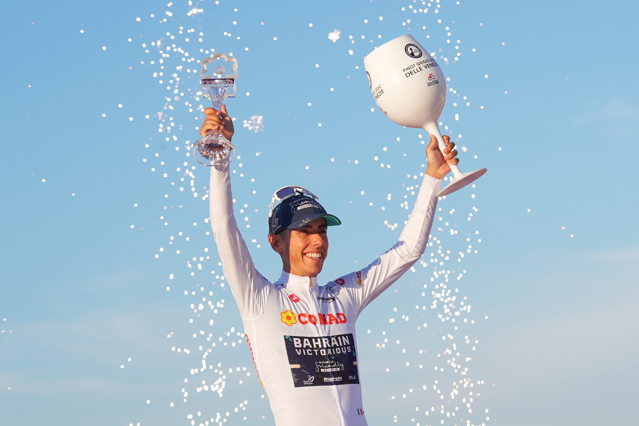 Afonso Eulálio foi o melhor jovem do Giro d'Italia