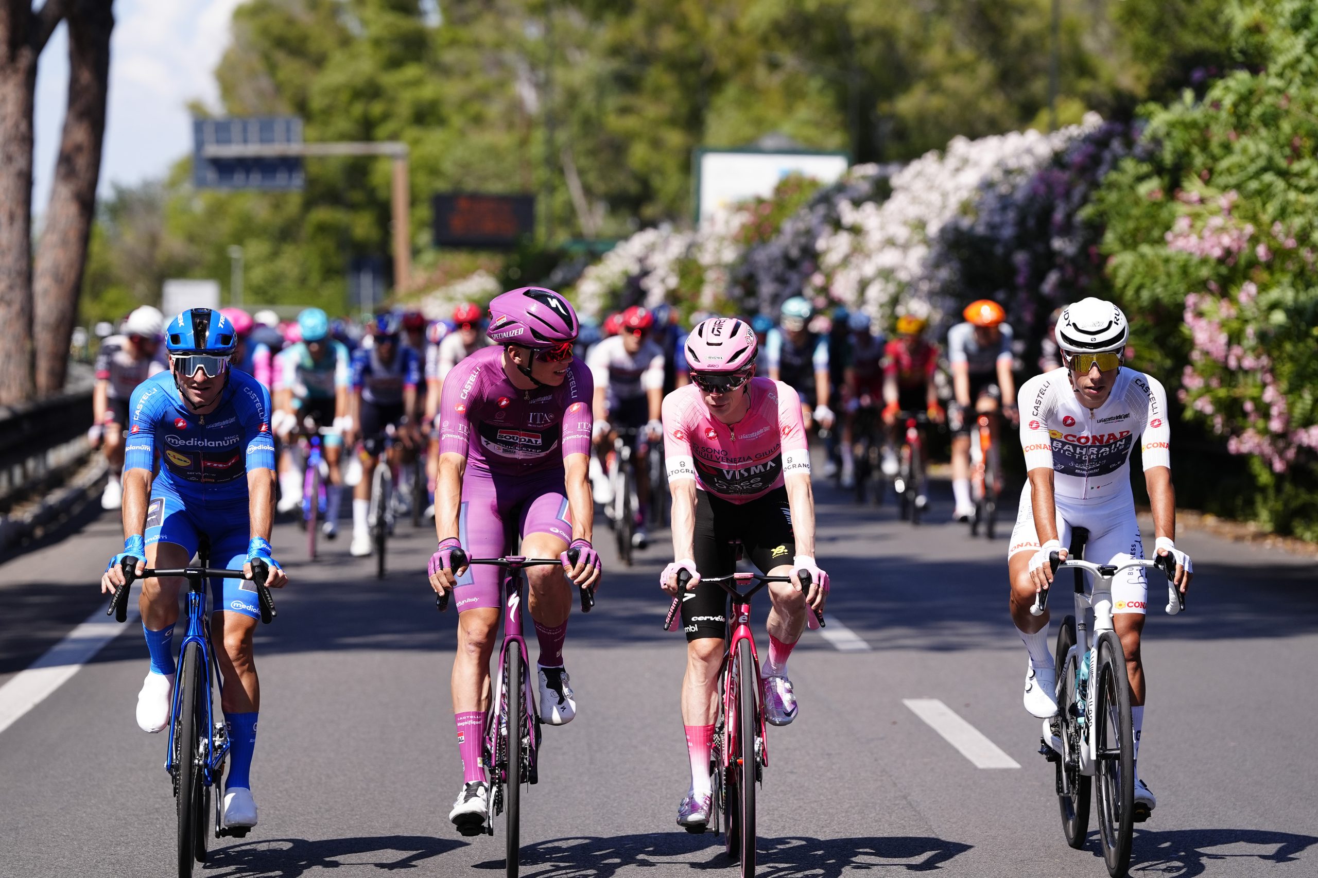 Os vencedores das 4 classificações individuais do Giro d'Italia