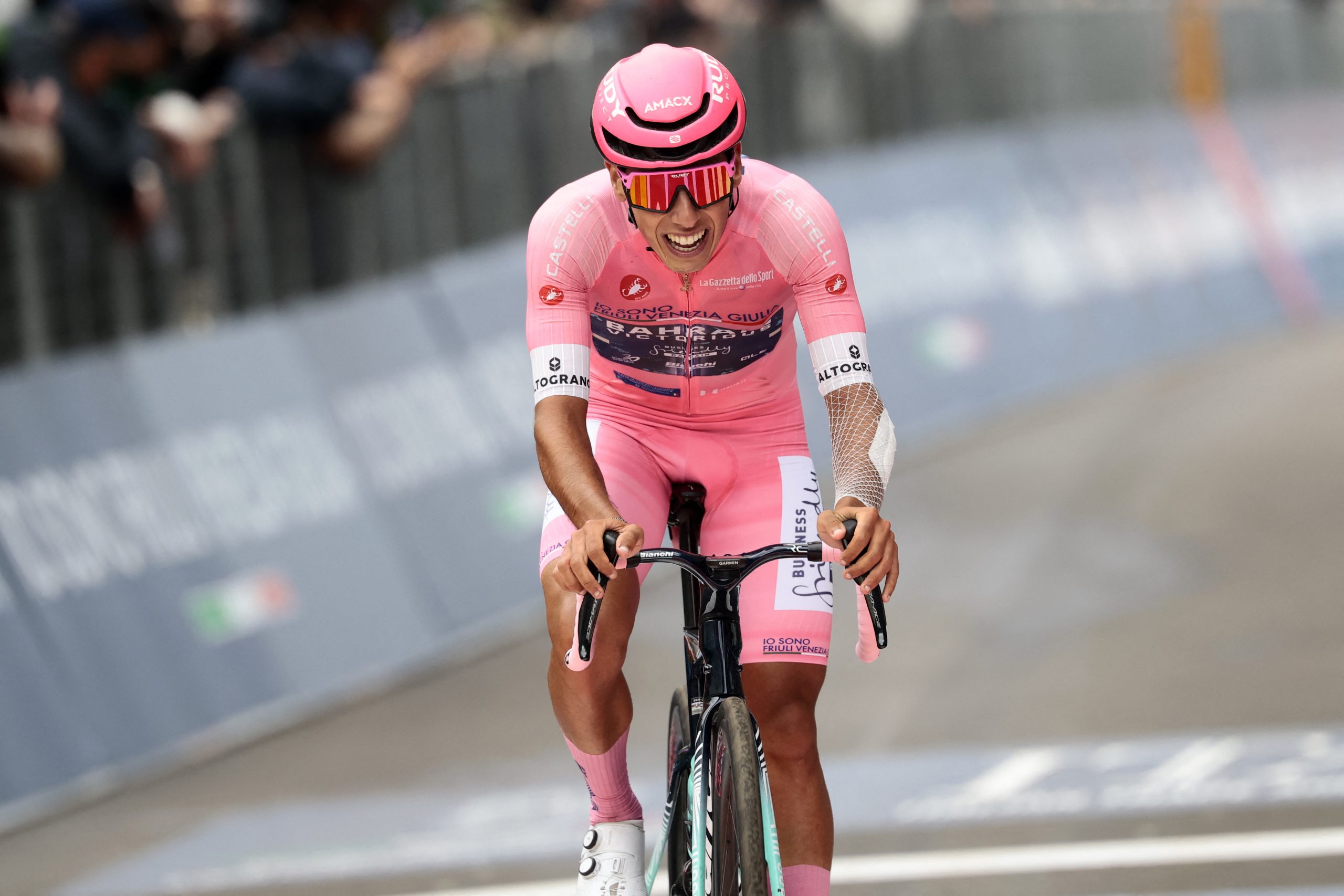 Afonso Eulálio completou o top5 da etapa 9 do Giro d'Italia (Foto: Getty Images)