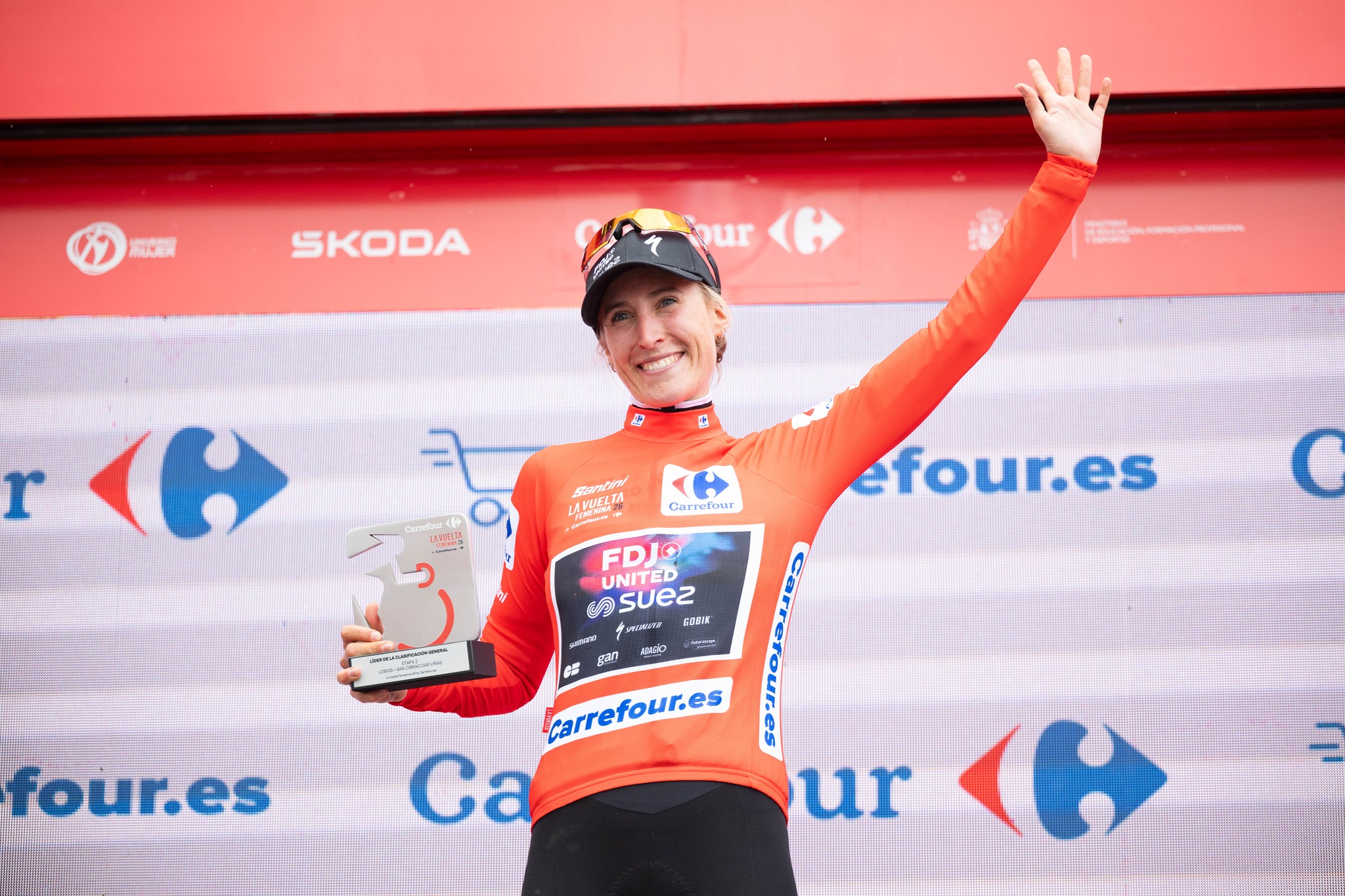Franziska Koch é a nova camisola vermelha da La Vuelta Femenina