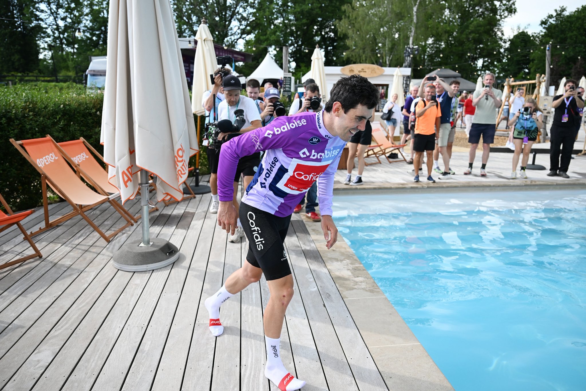 Alex Aranburu é o novo camisola roxa do Baloise Belgium Tour