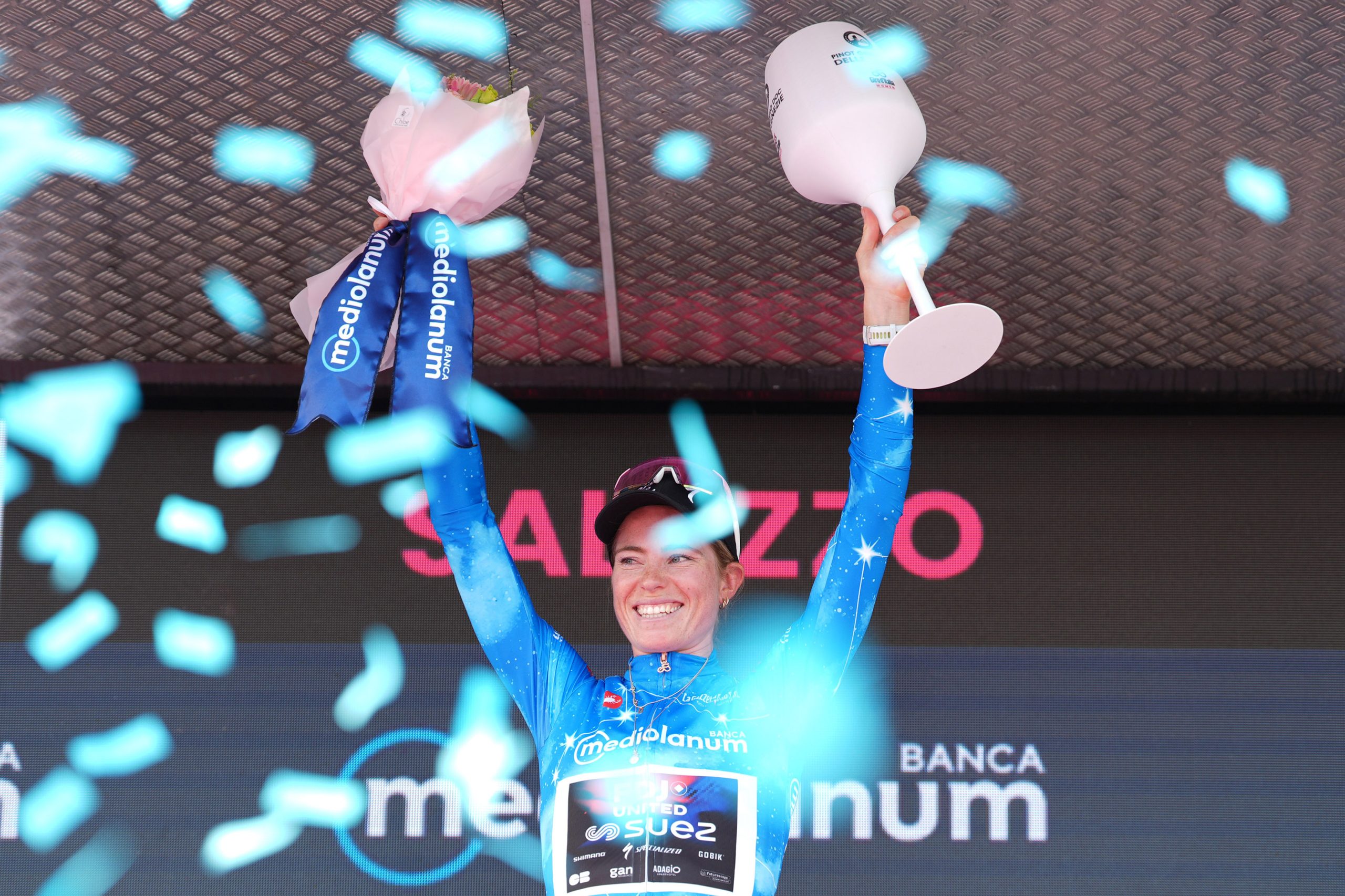 Demi Vollering conquistou também a Maglia Azzurra