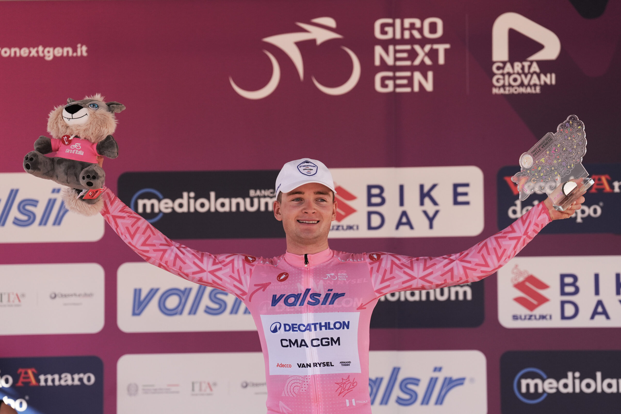 Kasper Haugland é o primeiro Maglia Rosa do Giro Next Gen
