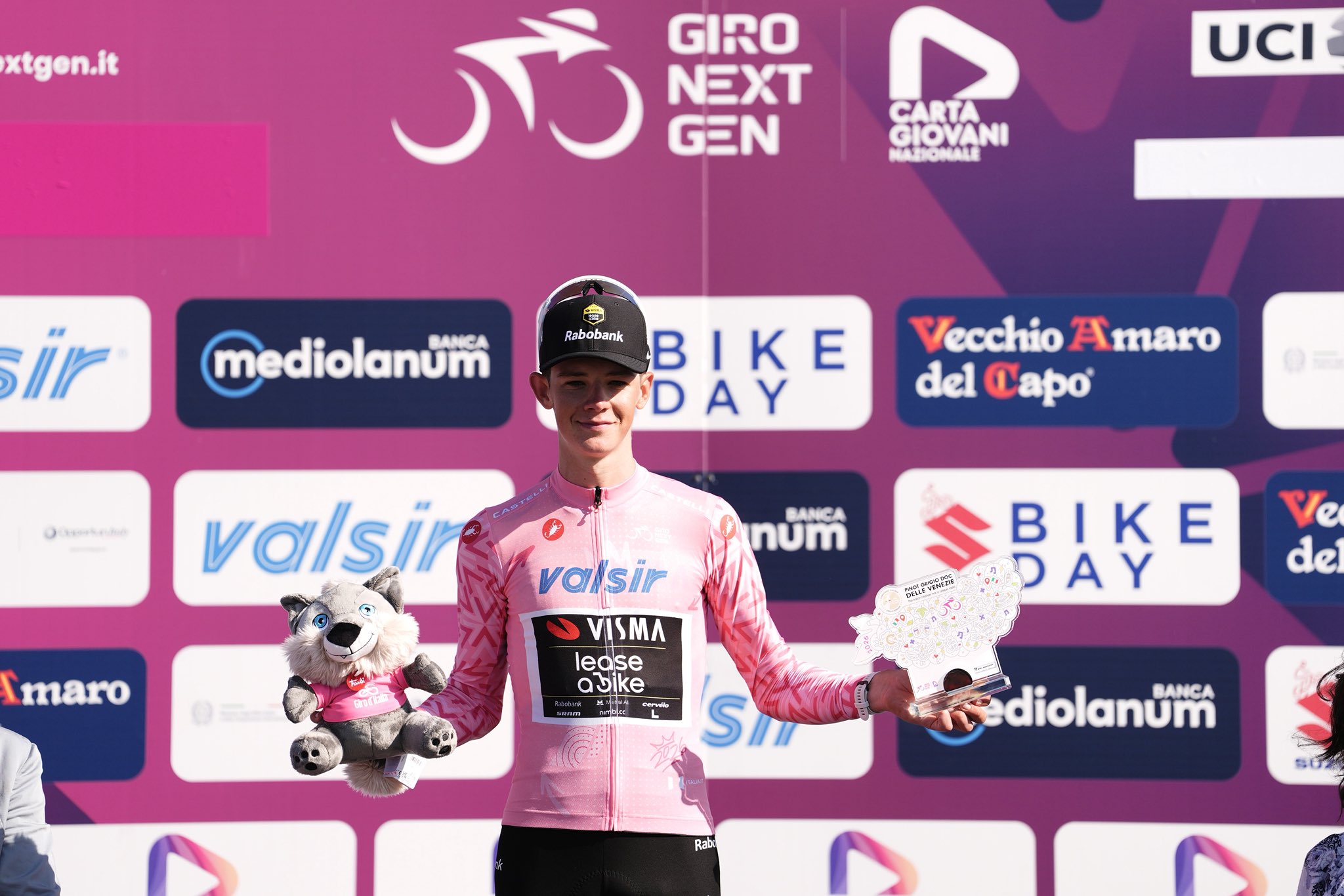 Matisse Van Kerckhove é o novo Maglia Rosa do Giro Next Gen