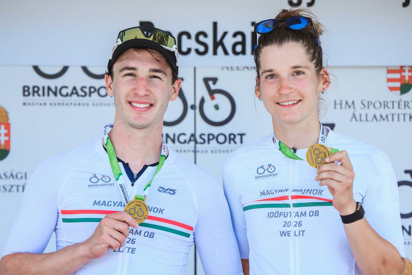 Barnabas Peak e Petra Zsanko brilharam no dia 1 dos Campeonatos Nacionais da Hungria (Foto: Vanik Zoltán)