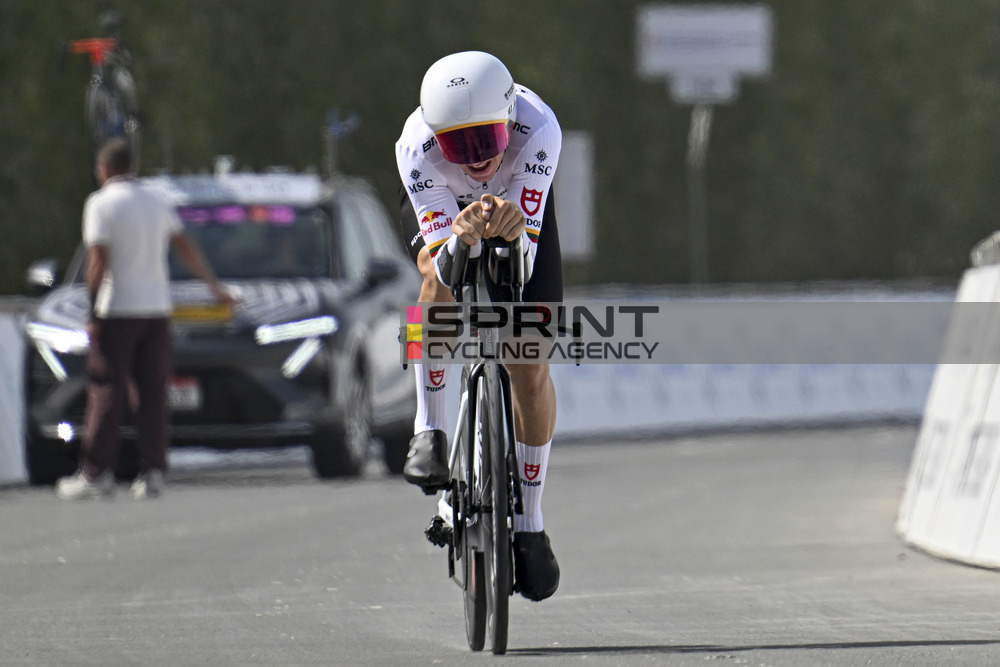 Aivaras Mikutis confirmou o favoritismo nos Campeonatos Nacionais da Lituânia (Foto: Ivan Benedetto/SprintCyclingAgency©2026)
