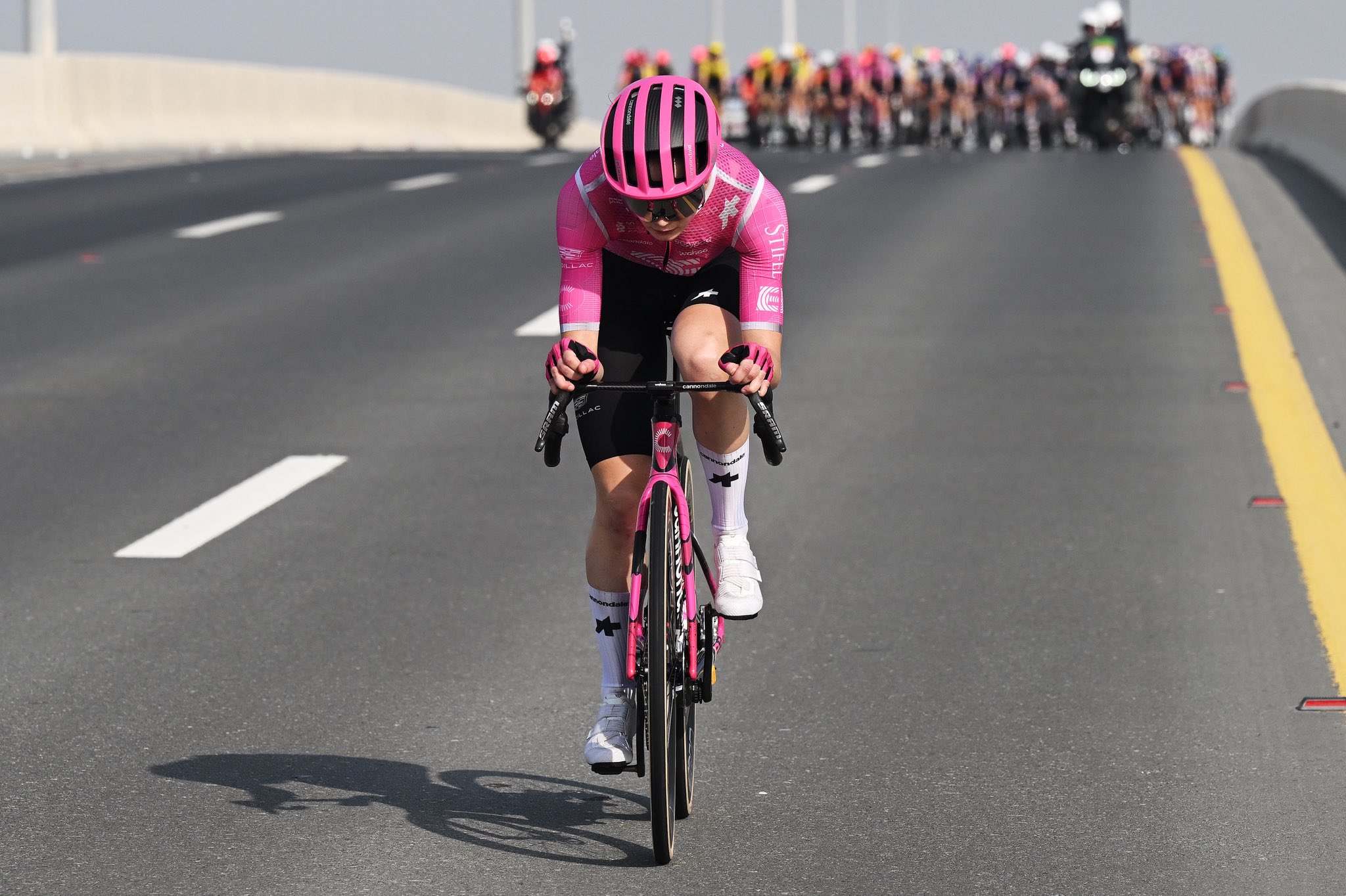 Nina Berton conquistou a sua 1ª vitória como profissional no contrarrelógio dos Campeonatos Nacionais do Luxemburgo (Foto: Getty Images)
