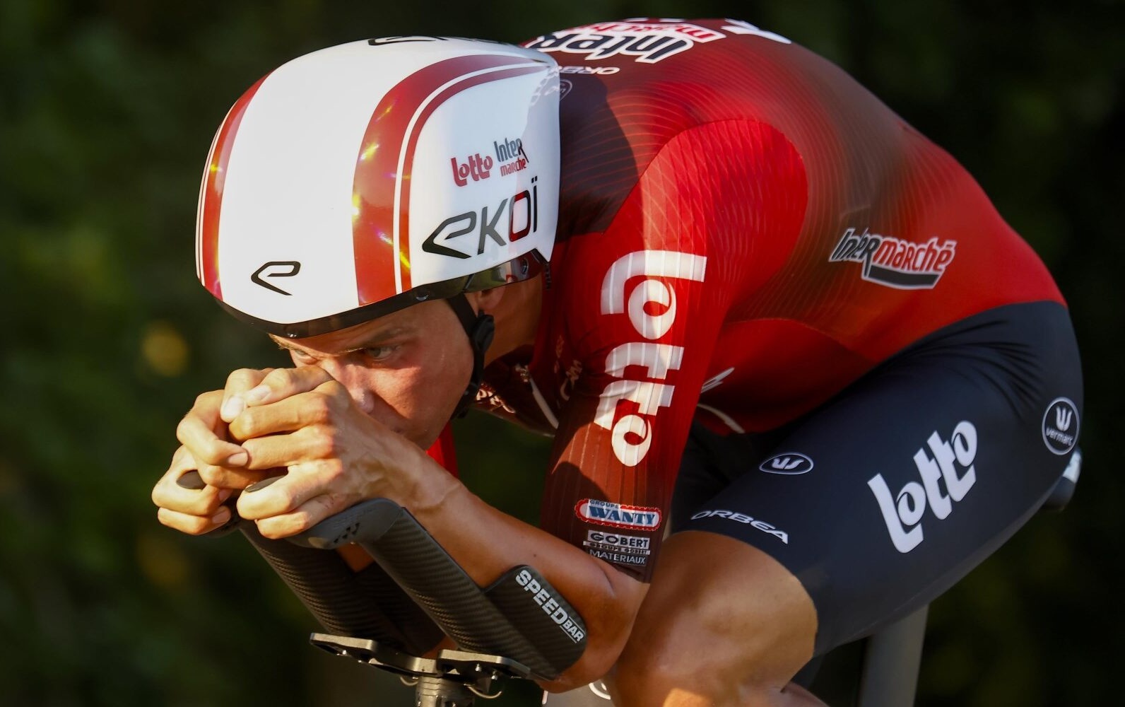 Huub Artz é pela primeira vez Campeão Nacional de contrarrelógio em elites (Foto: Cor Vos)