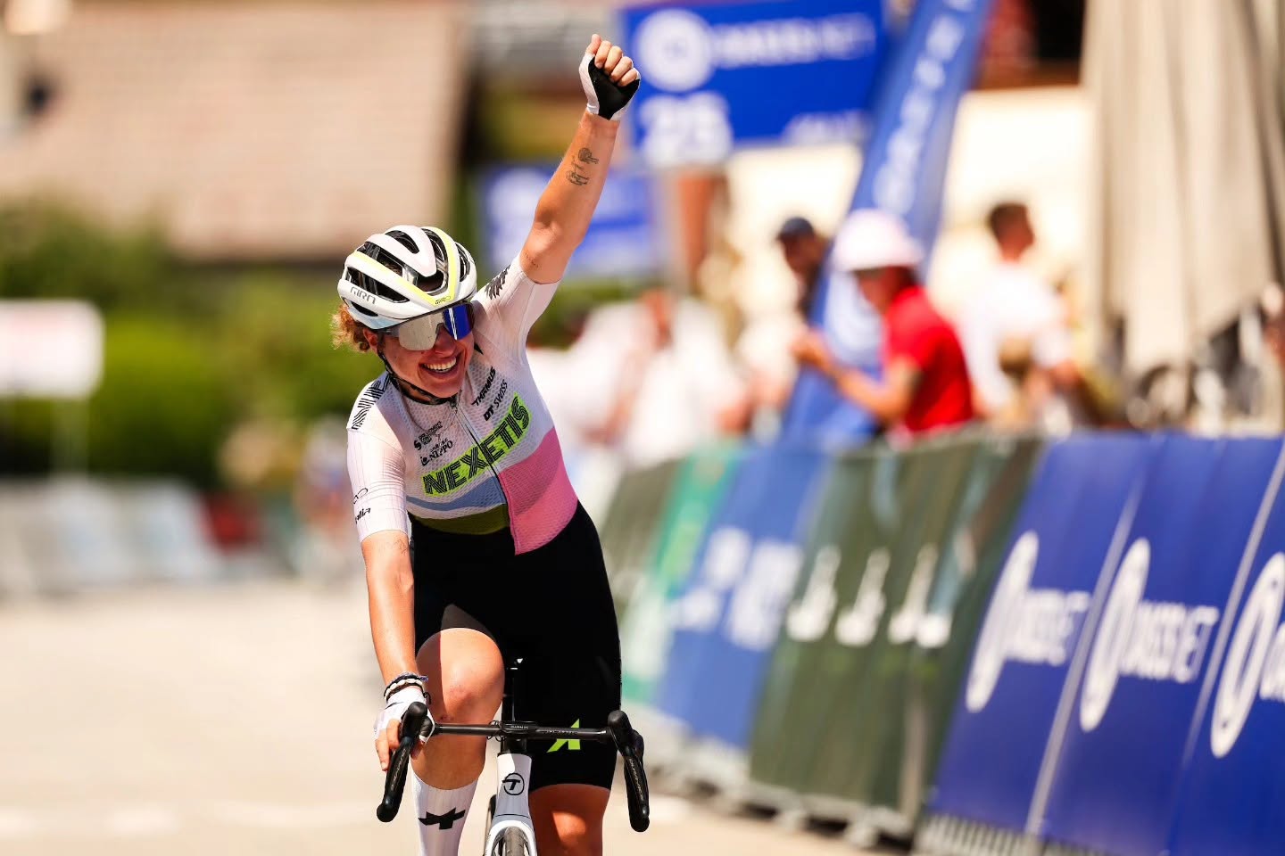 Nika Bobnar fez a dobradinha nestes Campeonatos Nacionais da Eslovénia (Foto: Slovenia Cycling)