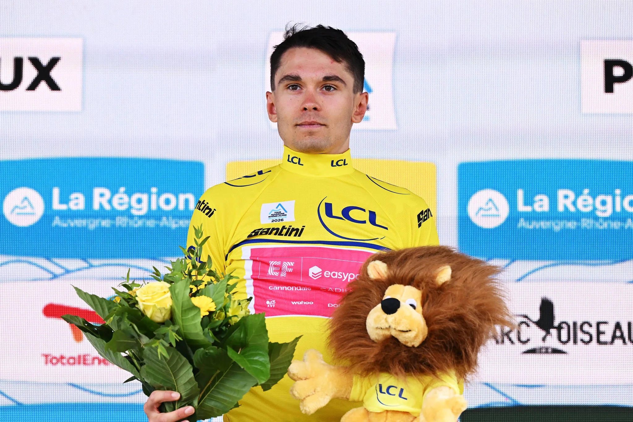 Alex Baudin manteve a camisola amarela do Tour Auvergne - Rhône-Alpes