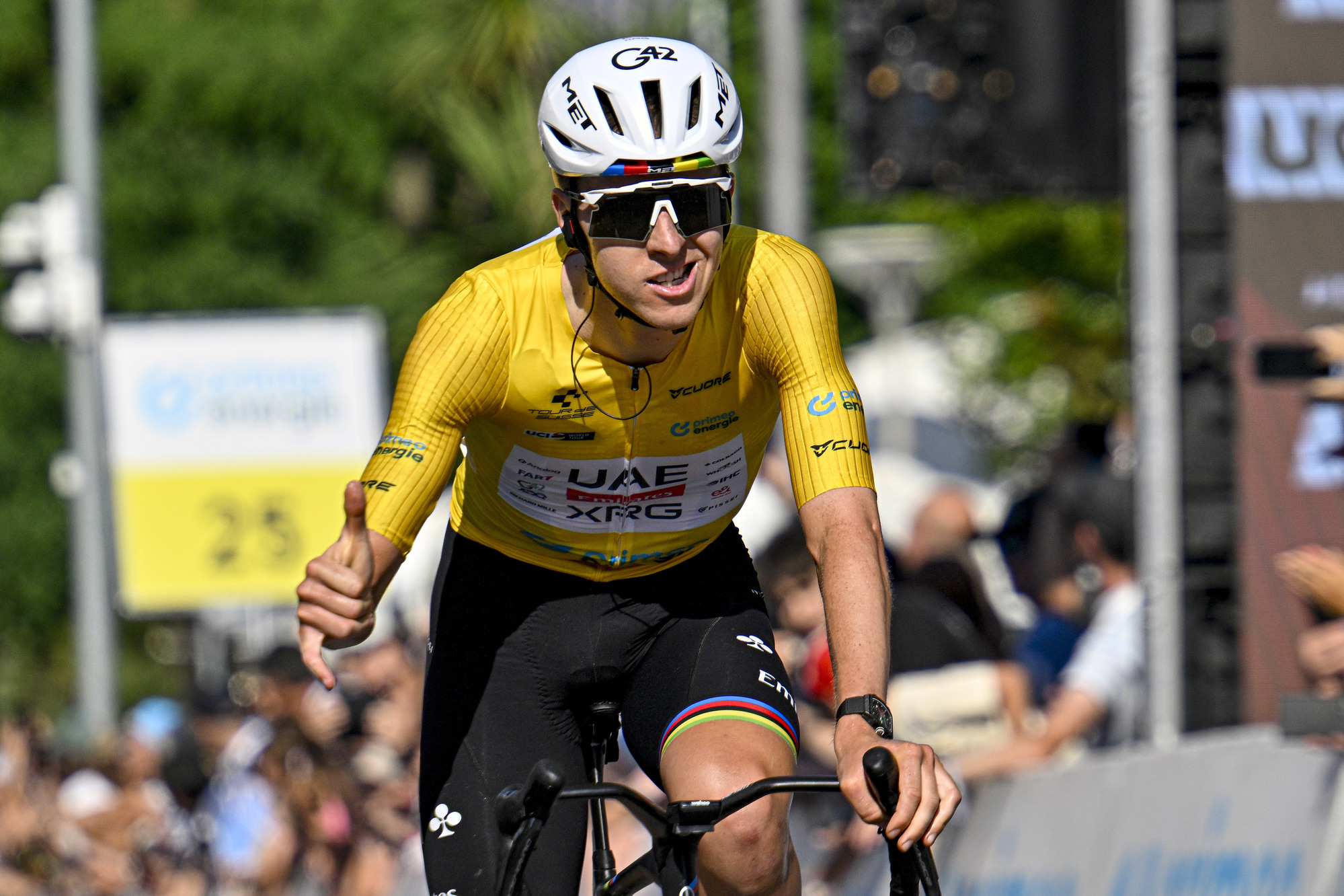 Tadej Pogacar à procura de fechar o Tour de Suisse com a chave de ouro!